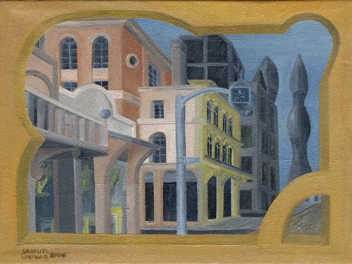 Left Aside
6"x8" 15 cm x 20 cm
Oils on Canvas
2006