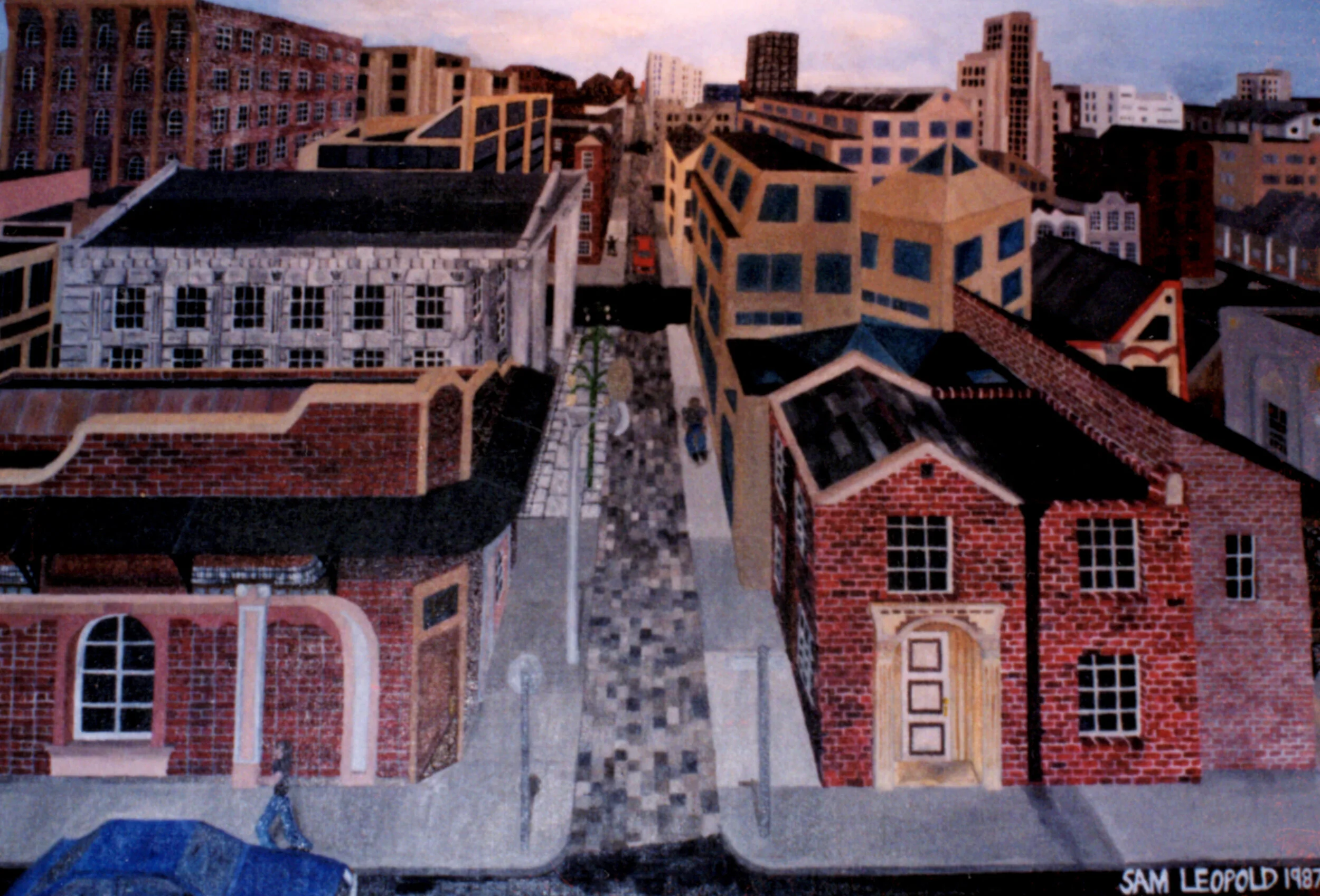 Earthtones
20"x30"  50.8 cm x 76.2 cm
Oils on Canvas
1987