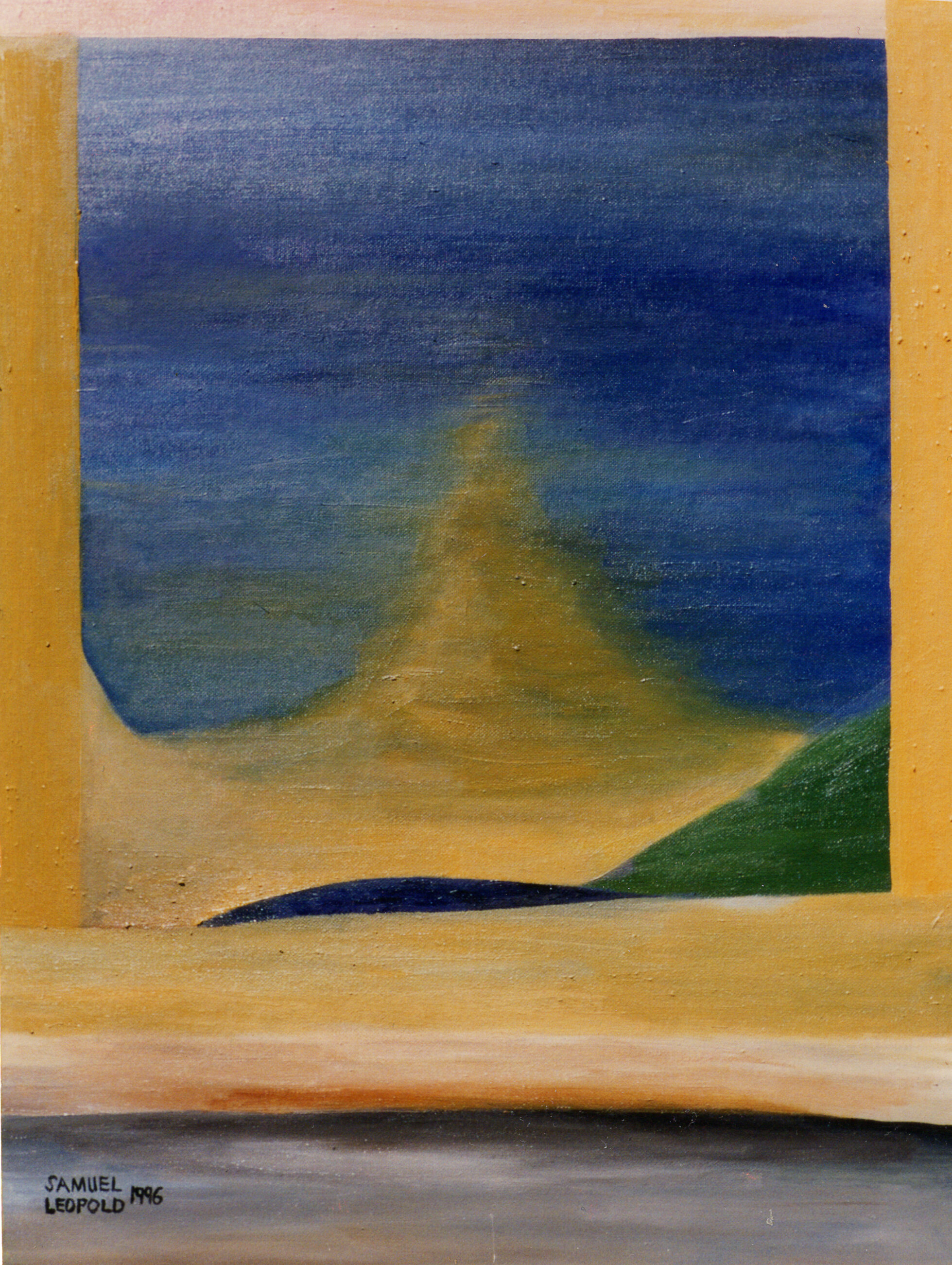 Todd Had the Title
24"x18" 62 cm x 45.7 cm
Oils on Canvas
1996