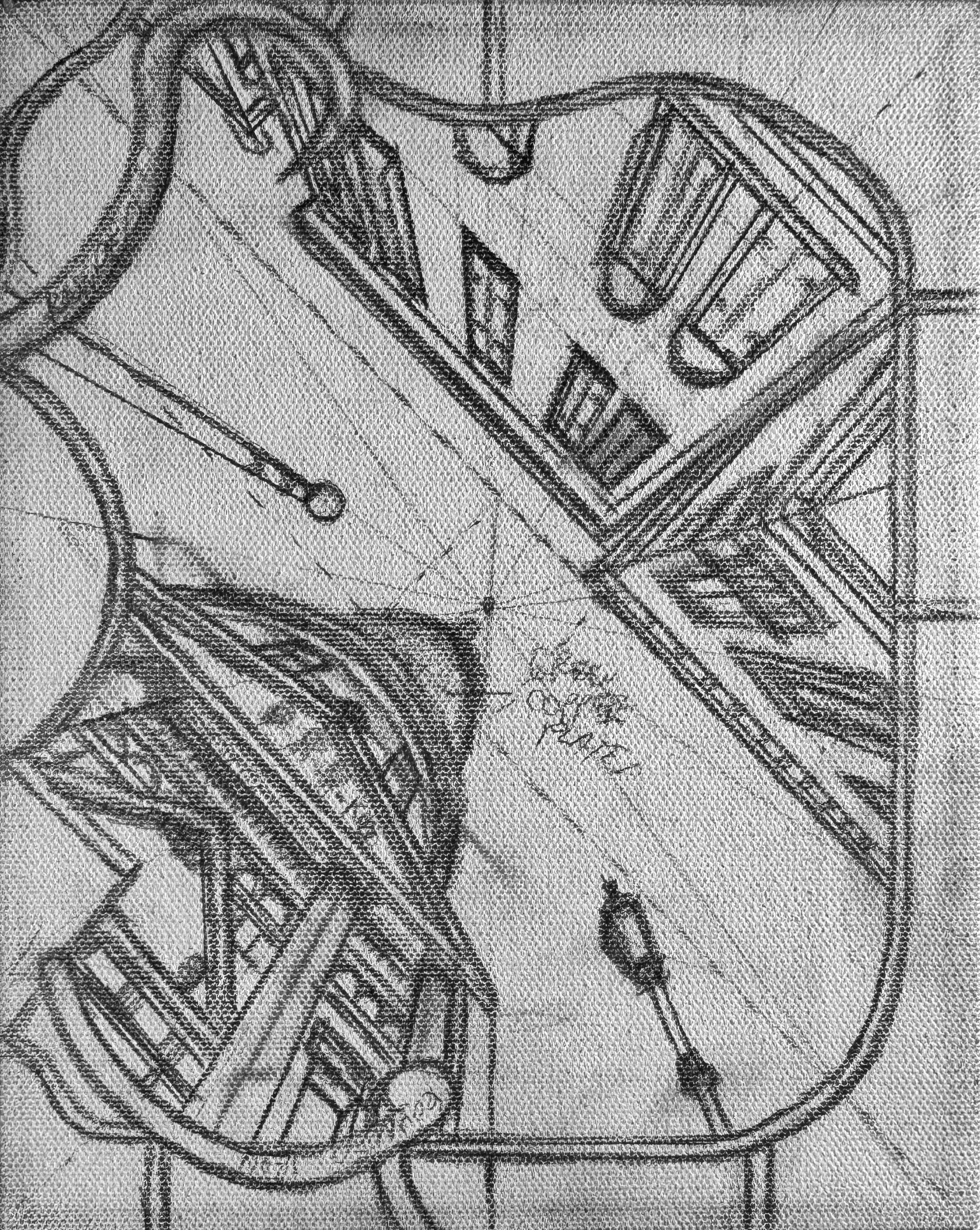 Sketch - Working Title: Day in Venice
8"x10"  20.3 cm x 25.4 cm