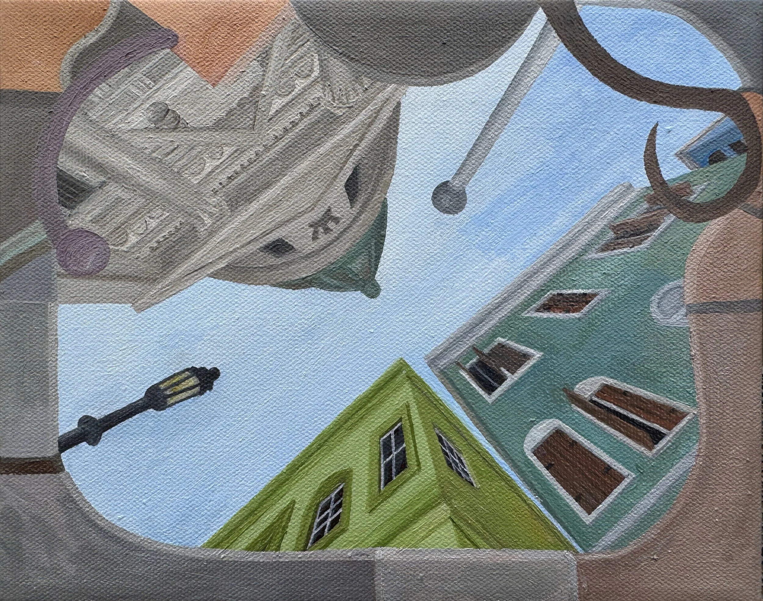 The Upside of Venice
8”x10”  20.3 cm x 25.4 cm
Oils on Canvas
2024 