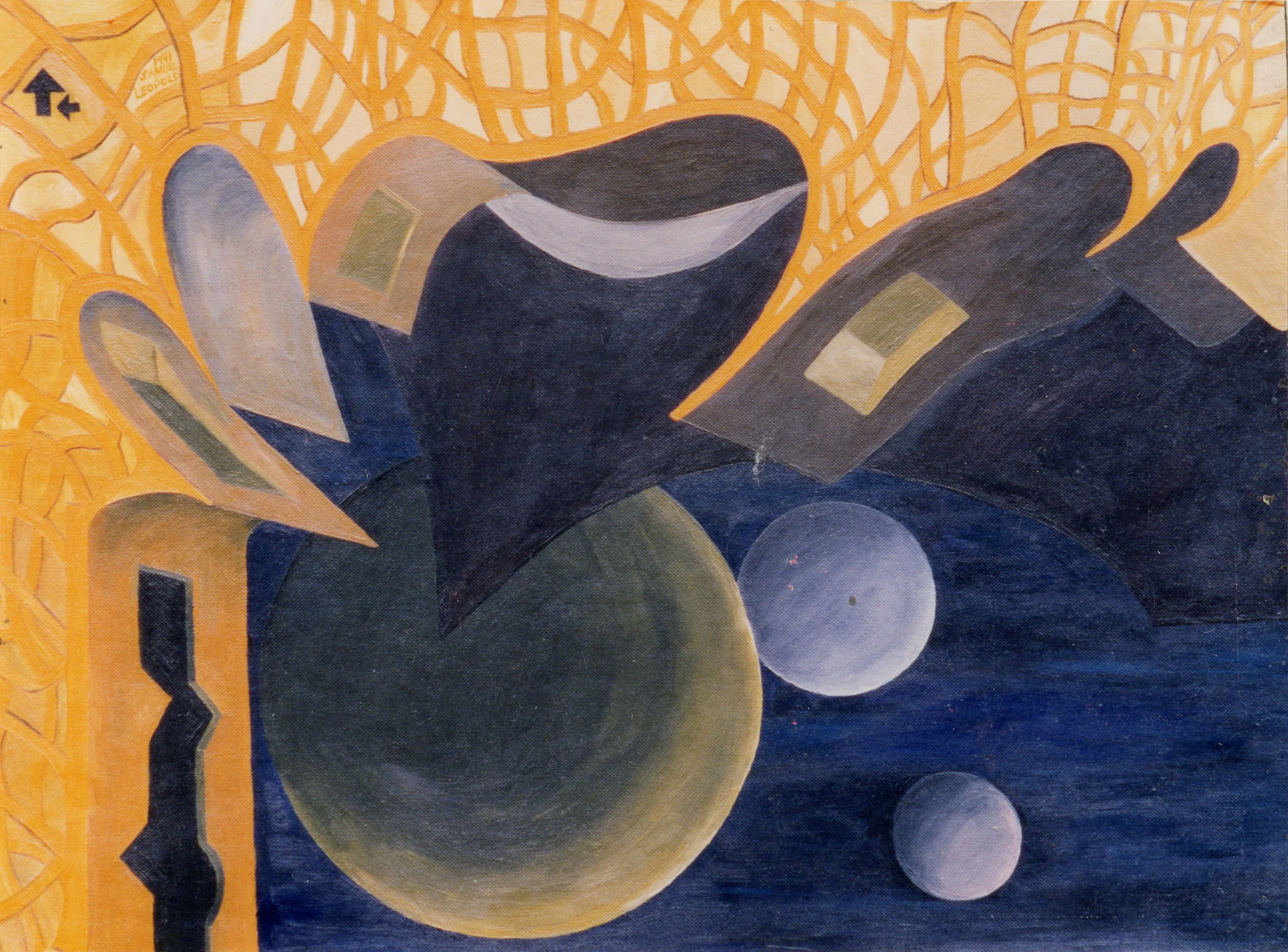 The Surreal Dream - Upper Left
18"x24" 46 cm x 61 cm
Oils on Canvas
1993