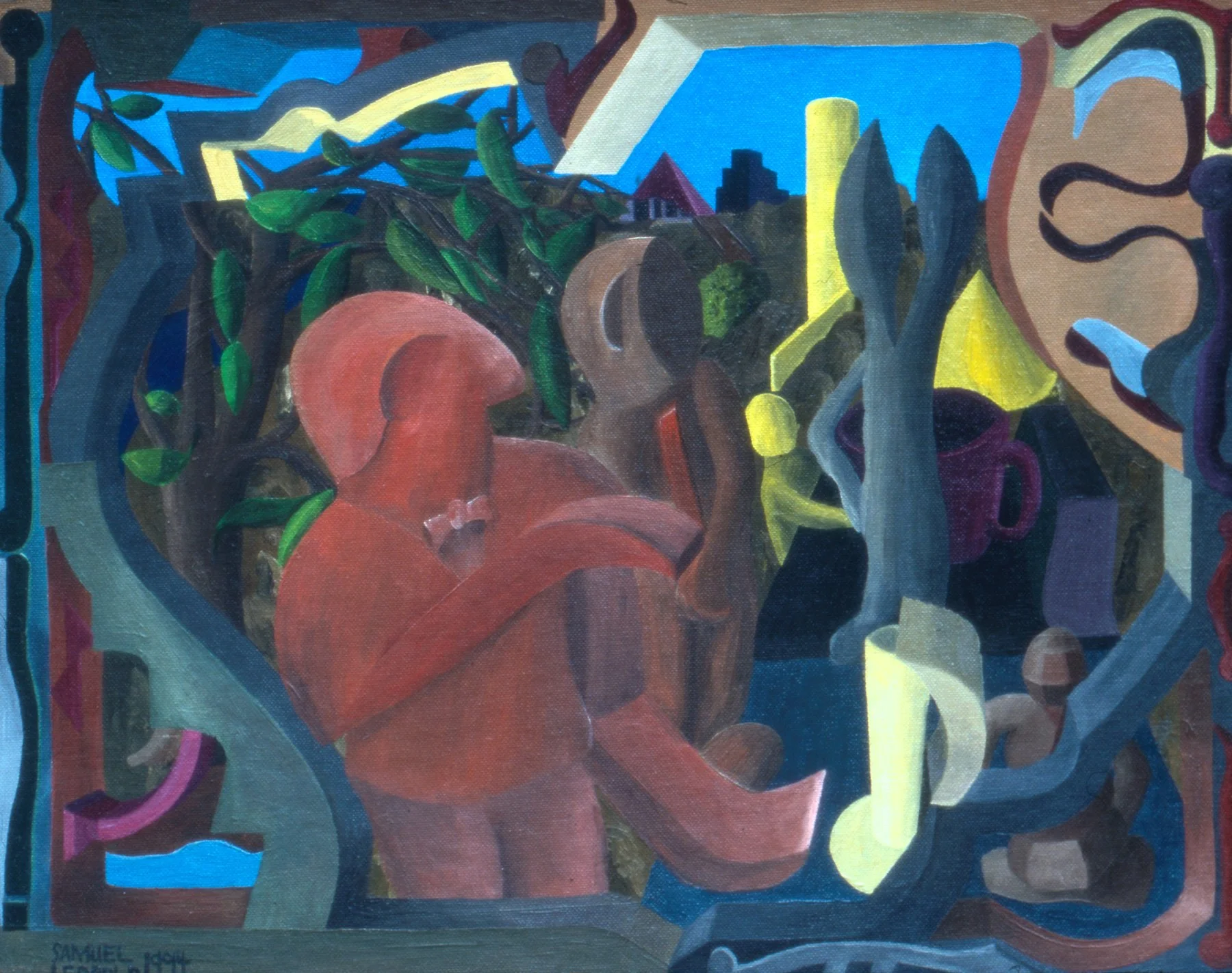 The Job Search
16"x20" 41 cm x 51 cm
Oils on Canvas
1994