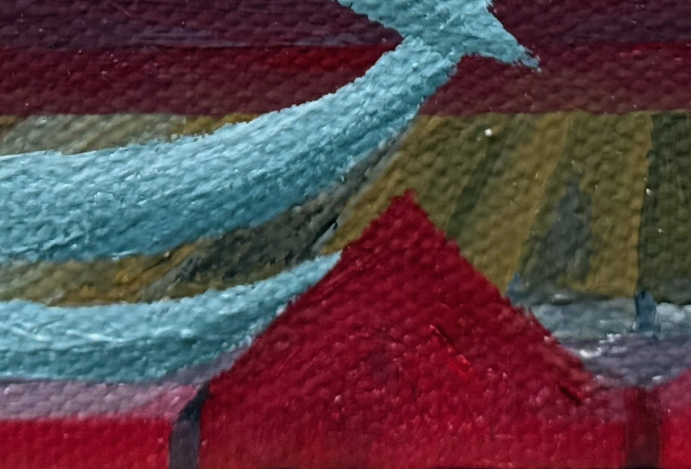 Wind Over Red Bridge
4"x4" 10 cm x 10 cm
Oils in Canvas
2024
detail