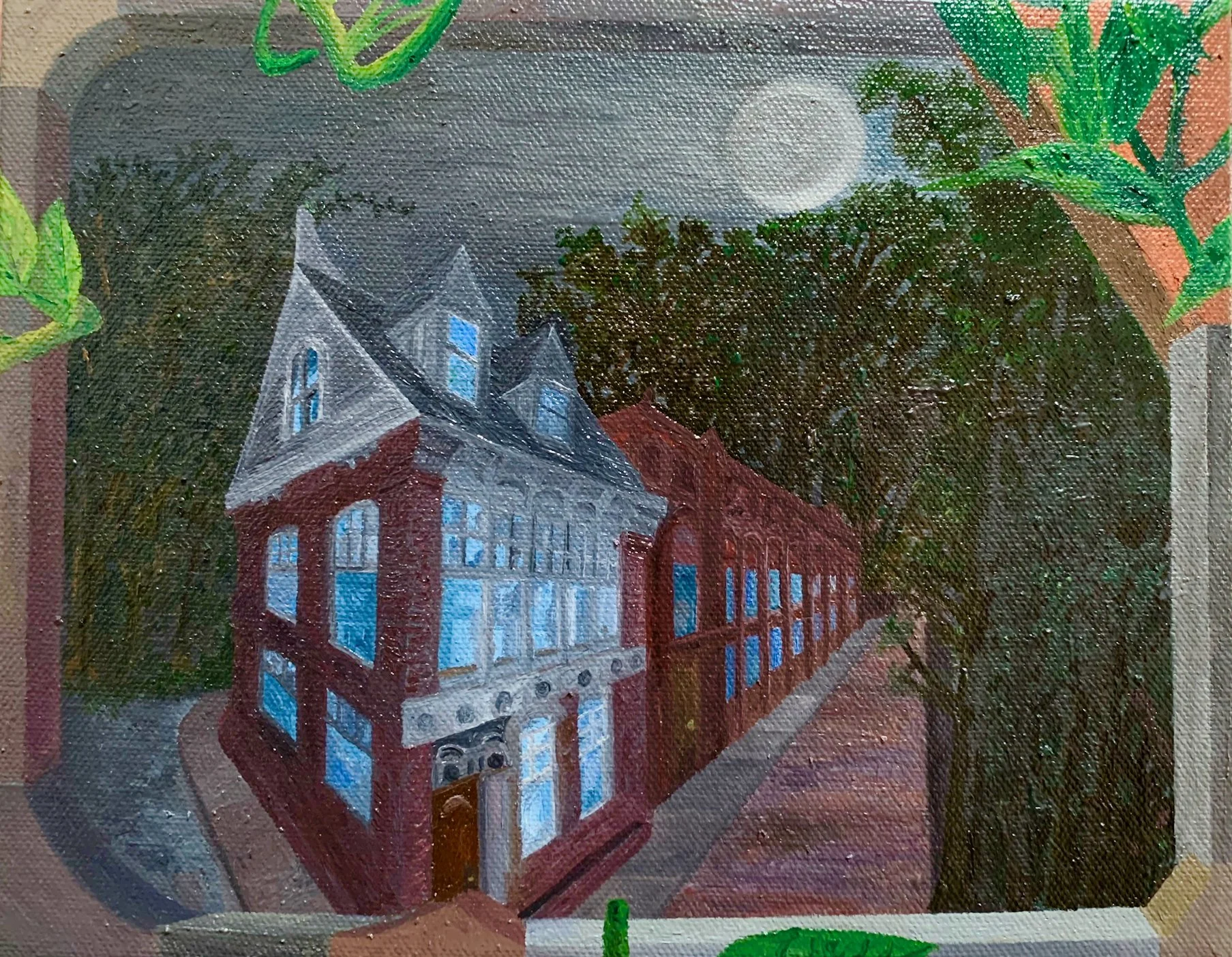 Moonlight
8"x10"   20.3 cm x 25.4 cm
Oils on Canvas
2023