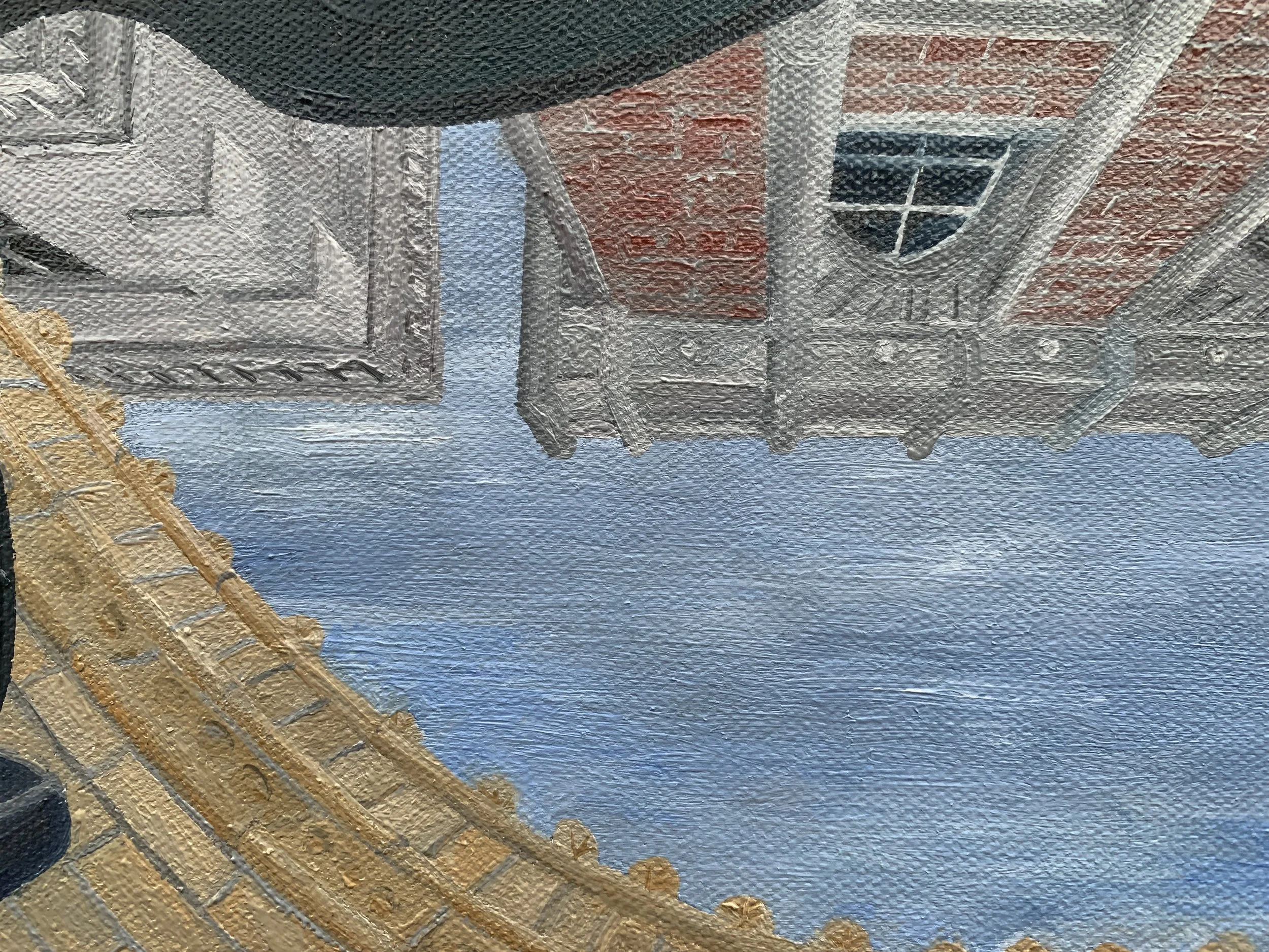 Curved Sky
8"x10" 20.3 cm x 25.4 cm
Oils on Canvas
2022
Detail