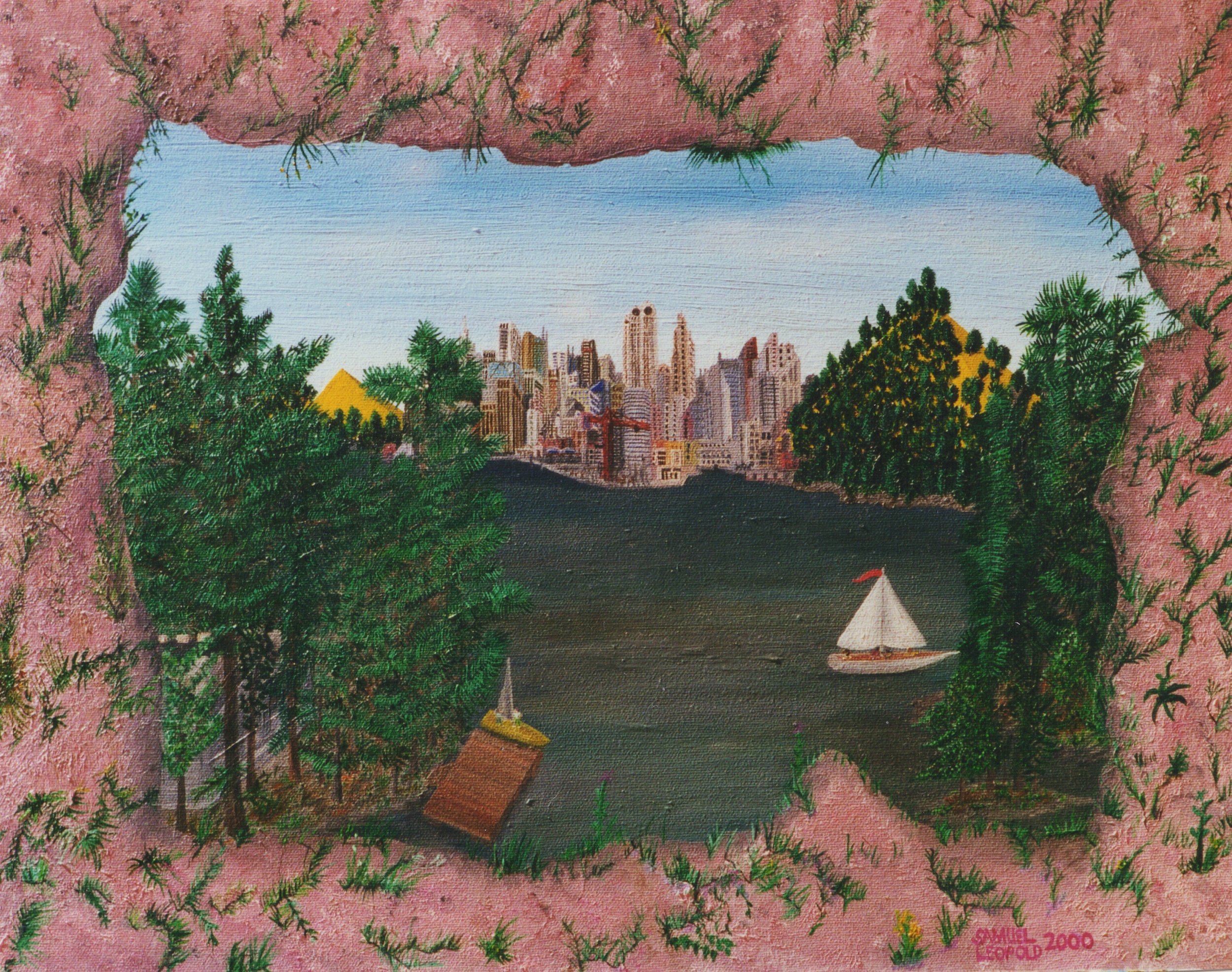 Archeology
16"x20" 41 cm x 51 cm
Oils on Canvas
2000