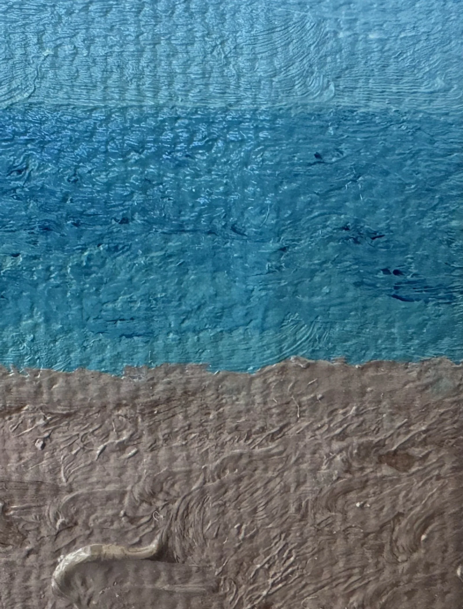 Horizon and Lines
2"x2"   5 cm x 5 cm 
Oils on Canvas
2024
Detail