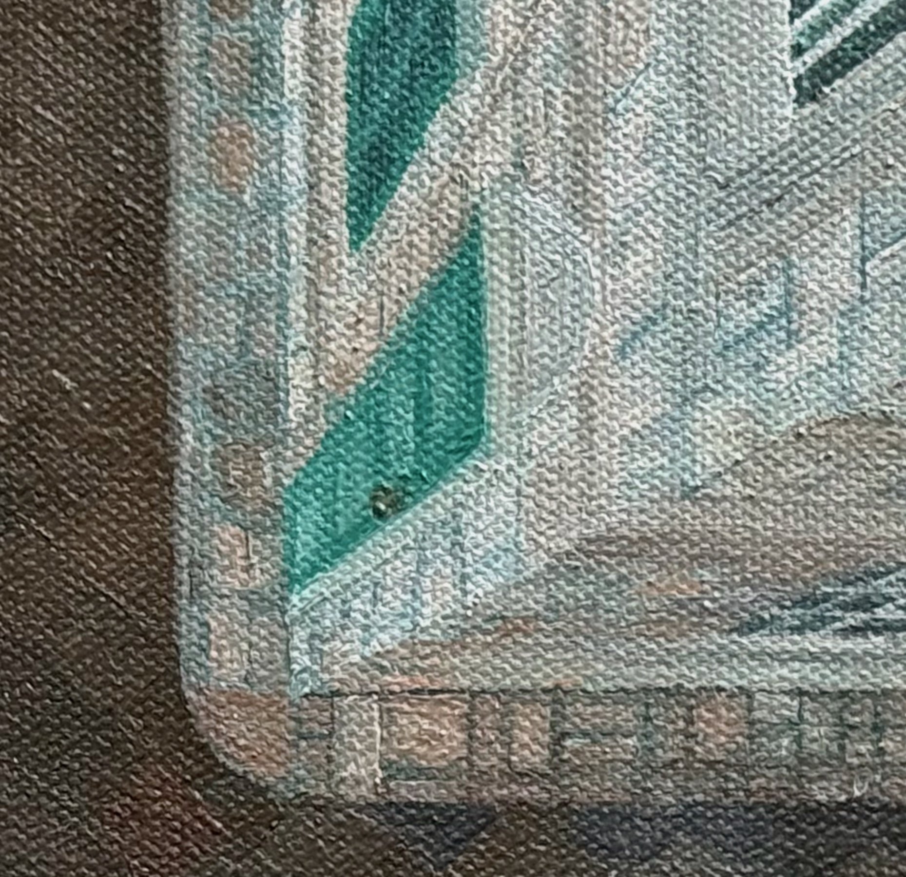 Florentine Lines
8"x10"   20 cm x 25 cm
Oils on Canvas
2025
Detail