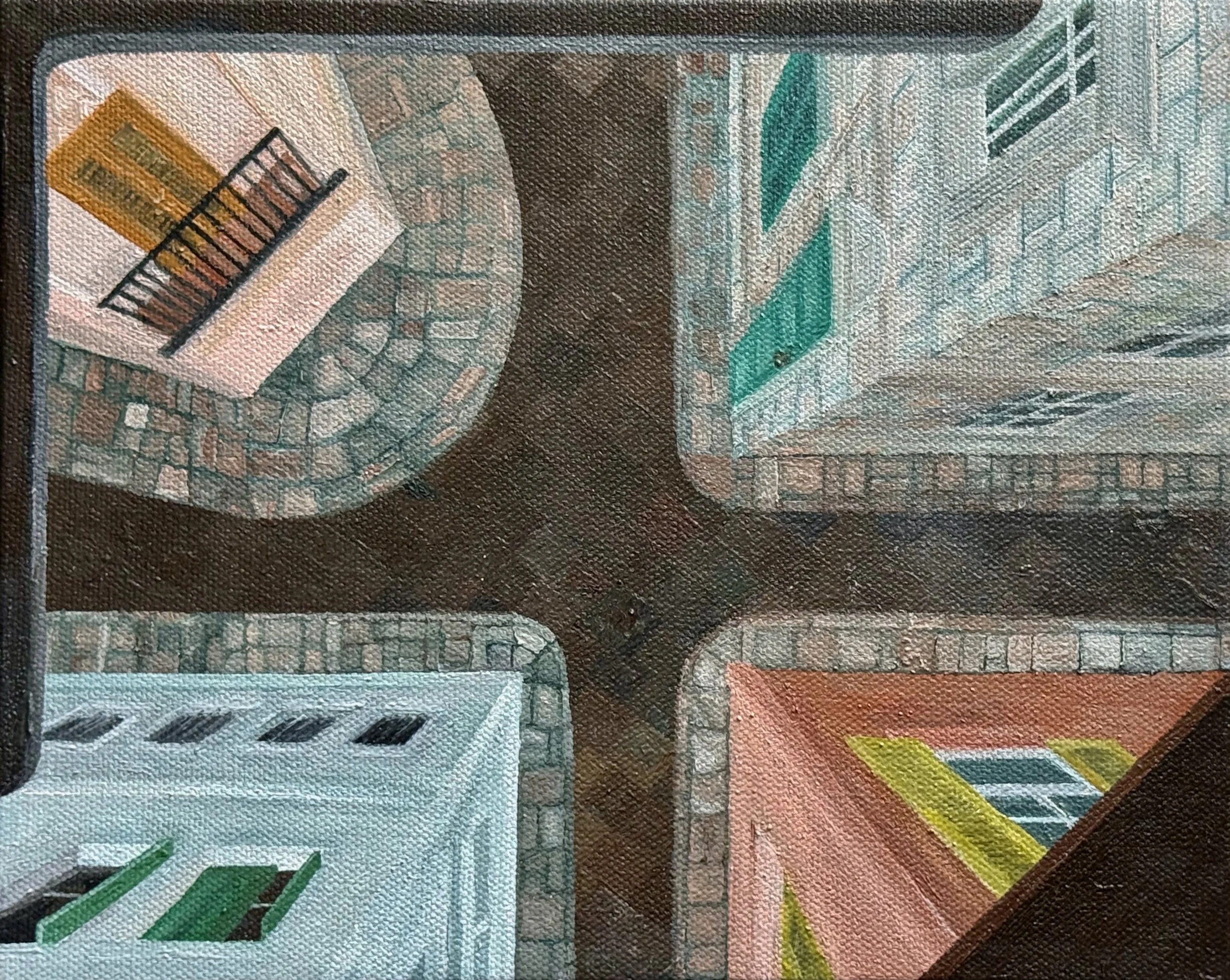 Florentine Lines
8"x10"   20 cm x 25 cm
Oils on Canvas
2025