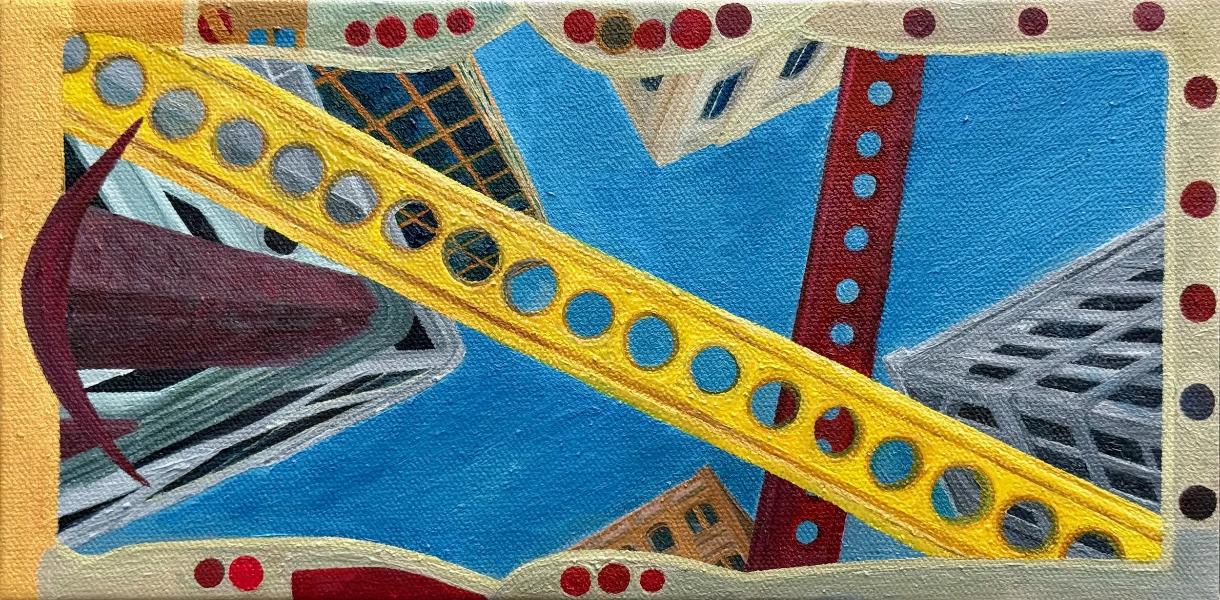 Metal for the Masses
6”x12"   15.2 cm x 30.4 cm
Oils on Canvas
2026