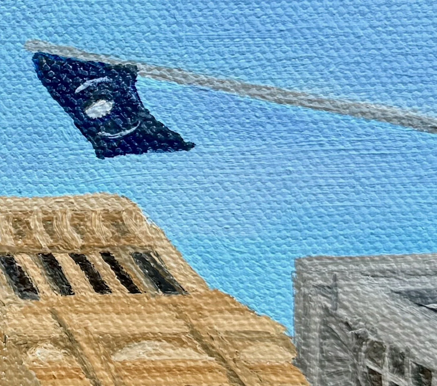 Curves (Detail 1)
12"x6"  15.2 cm x 30.4 cm
Oils on Canvas
2024