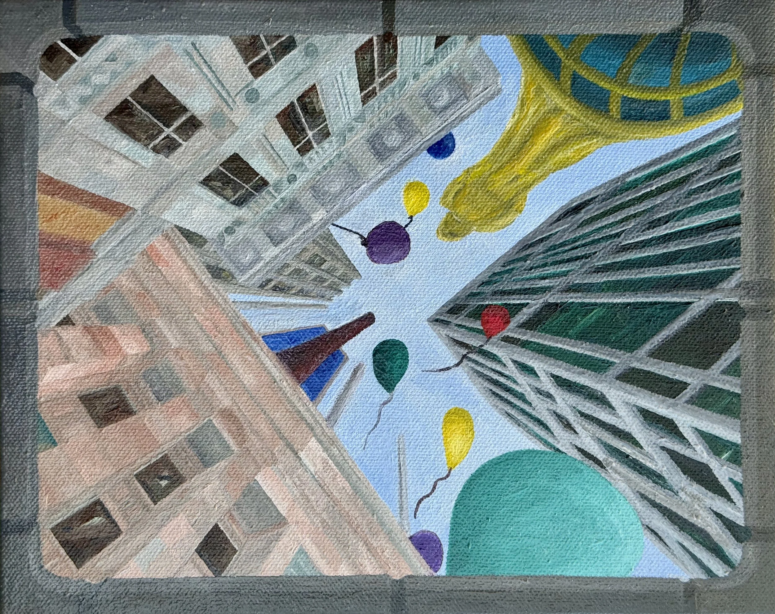 The Lost Balloons
8"x10"   20 cm x 25 cm
Oils on Canvas
2025