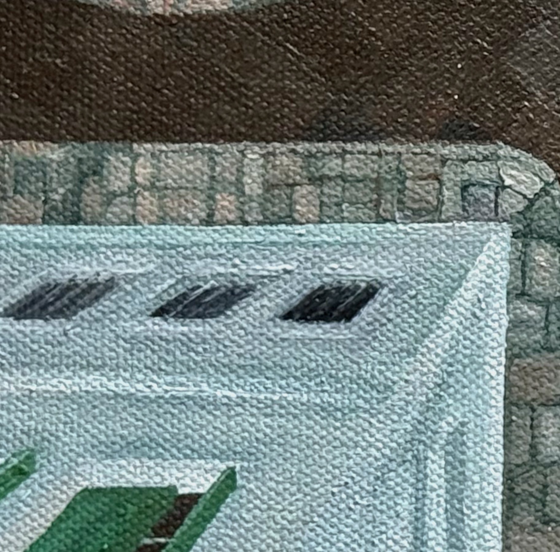 Florentine Lines
8"x10"   20 cm x 25 cm
Oils on Canvas
2025
Detail