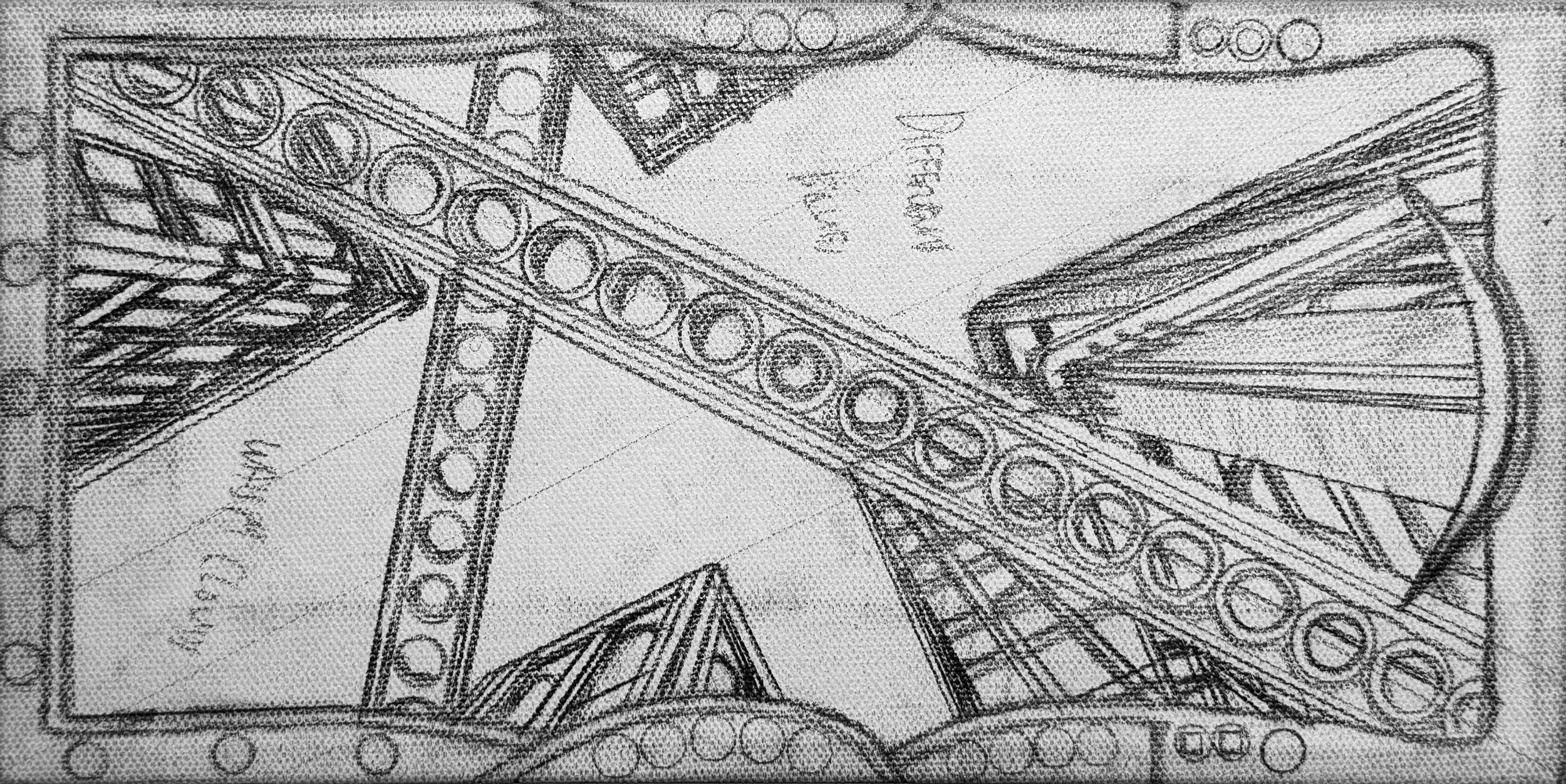 Sketch - Working Title: Metal for the Masses 
12" x 6" 
30 cm x 15 cm