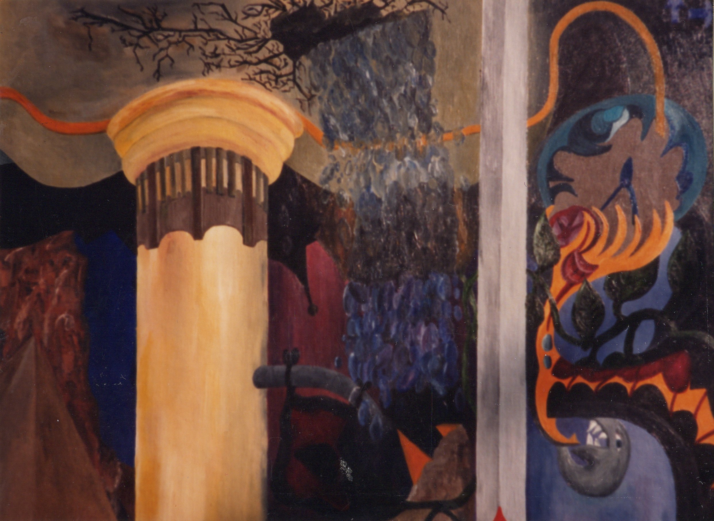 The Surreal Dream - Upper Right
18"x24" 46 cm x 61 cm
Oils on Canvas
1993