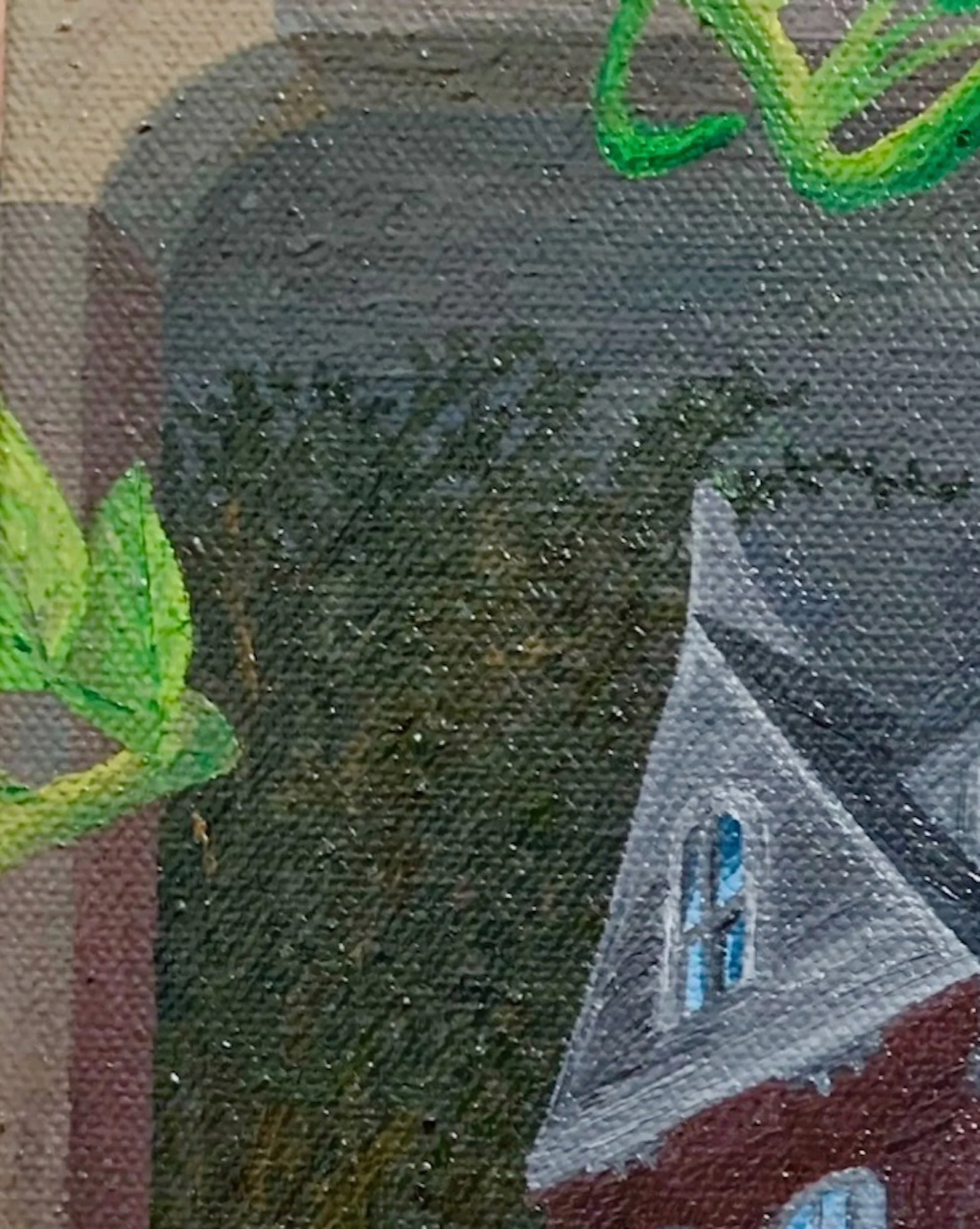 Moonlight
8"x10"   20.3 cm x 25.4 cm
Oils on Canvas
2023
Detail