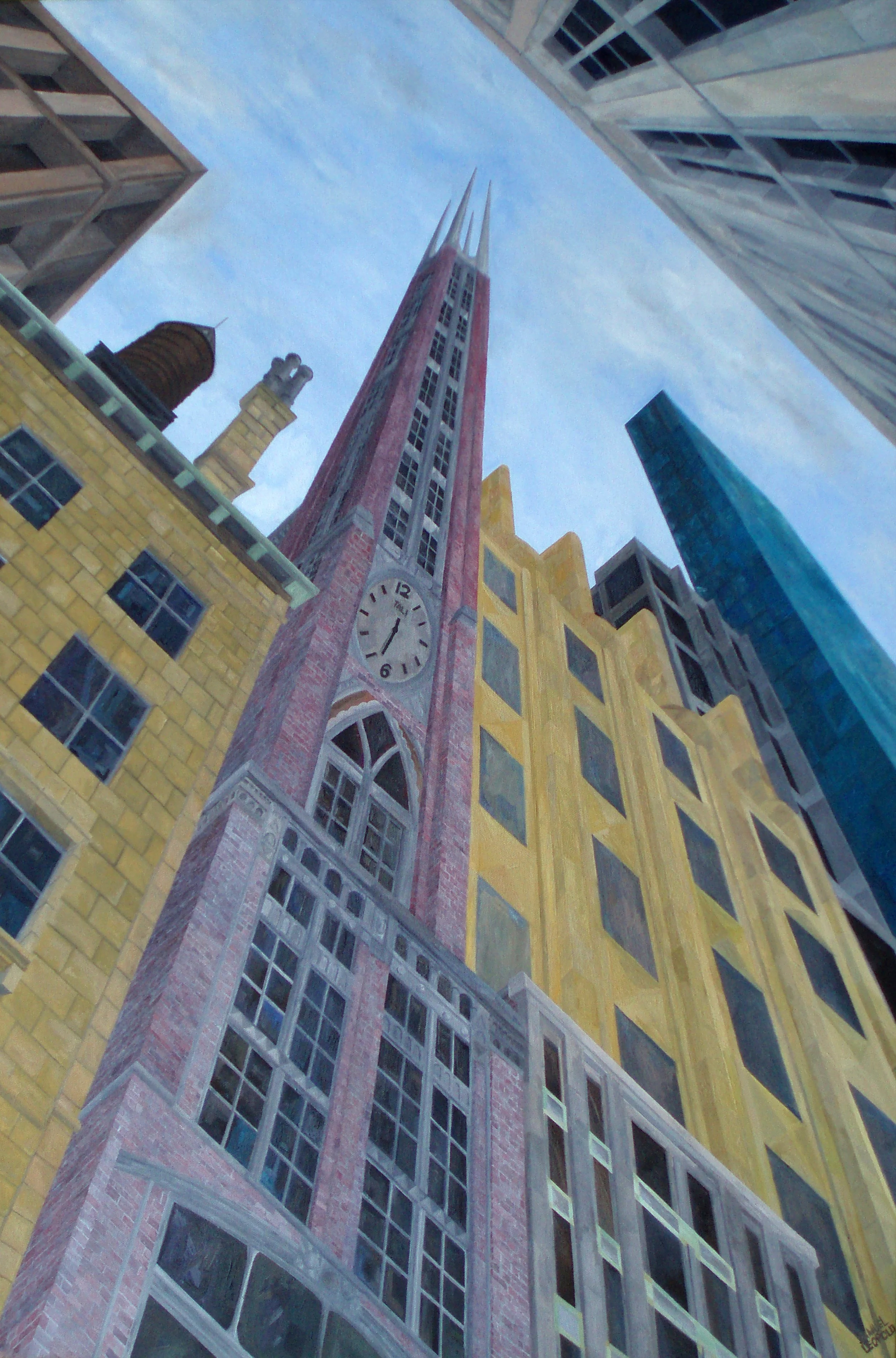 Canyon Sky
24"x36" 70 cm x 91.4 cm
Oils on Canvas
2010