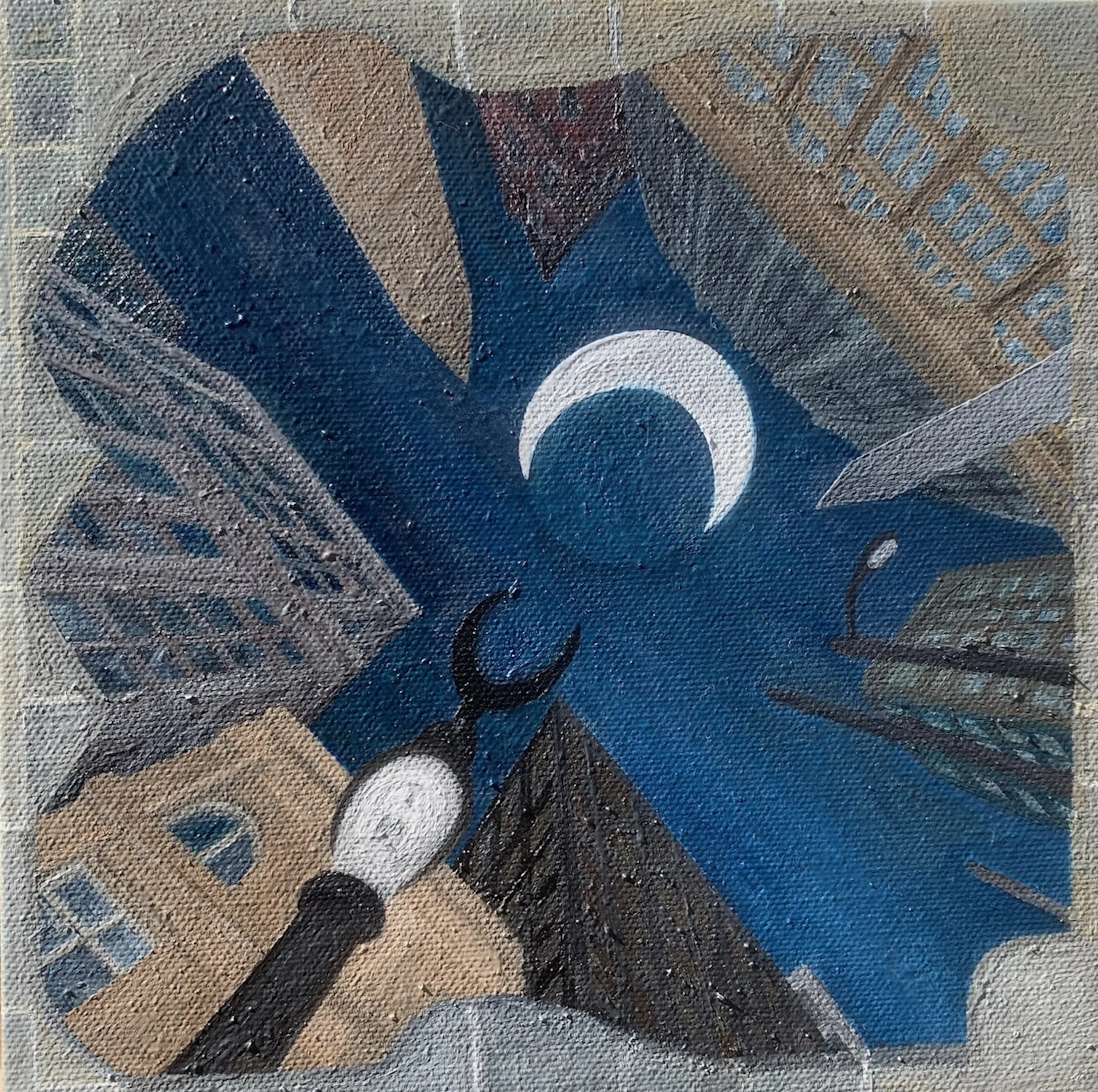 Moon & Light
8"x8" 20.3 cm x 20.3 cm
Oils and Canvas
2023