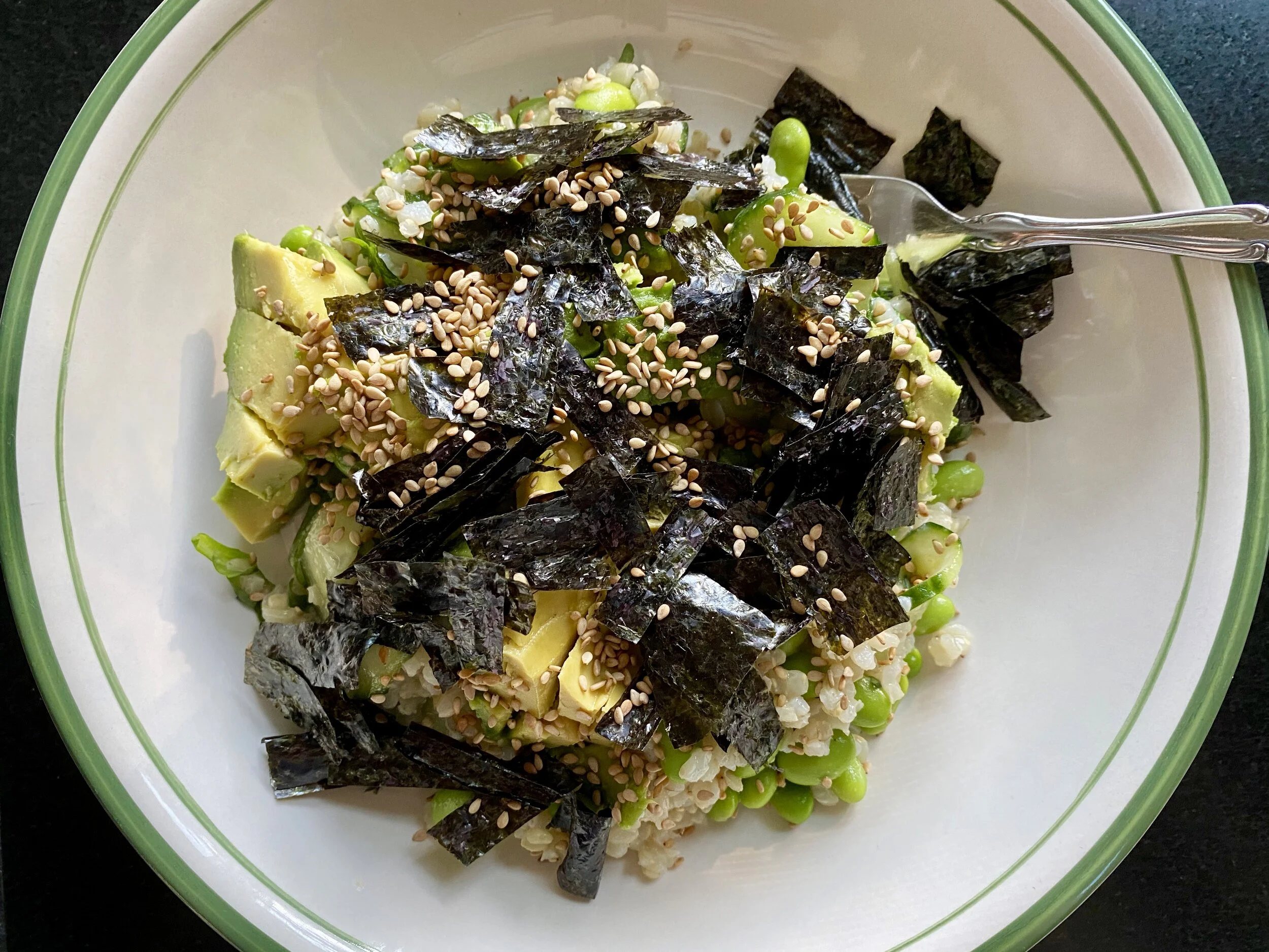 Sushi salad