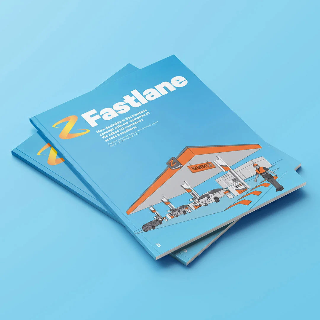 Z Energy  Fastlane - Design Sprint.