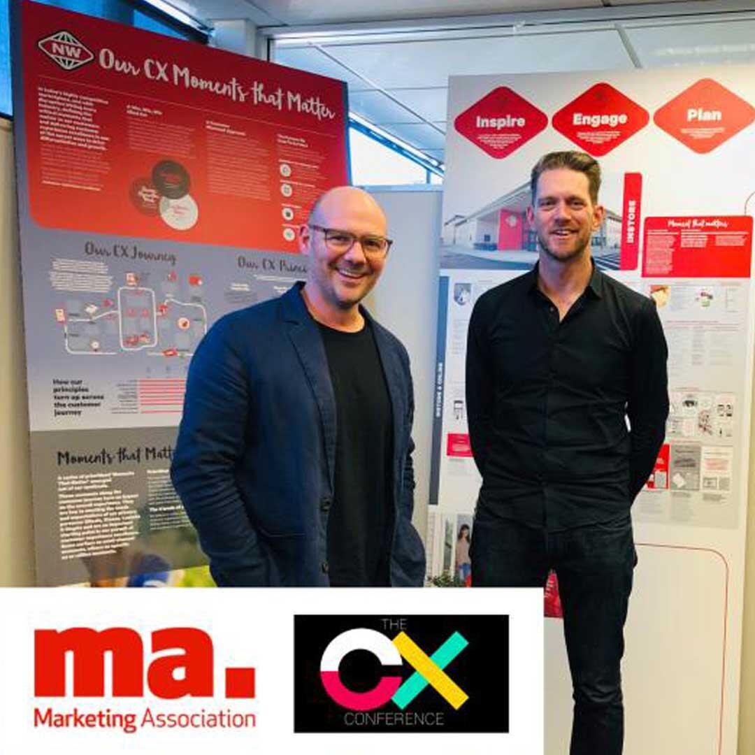 Russ keynotes alongside David Brem at the Marketing Association CX Conference.