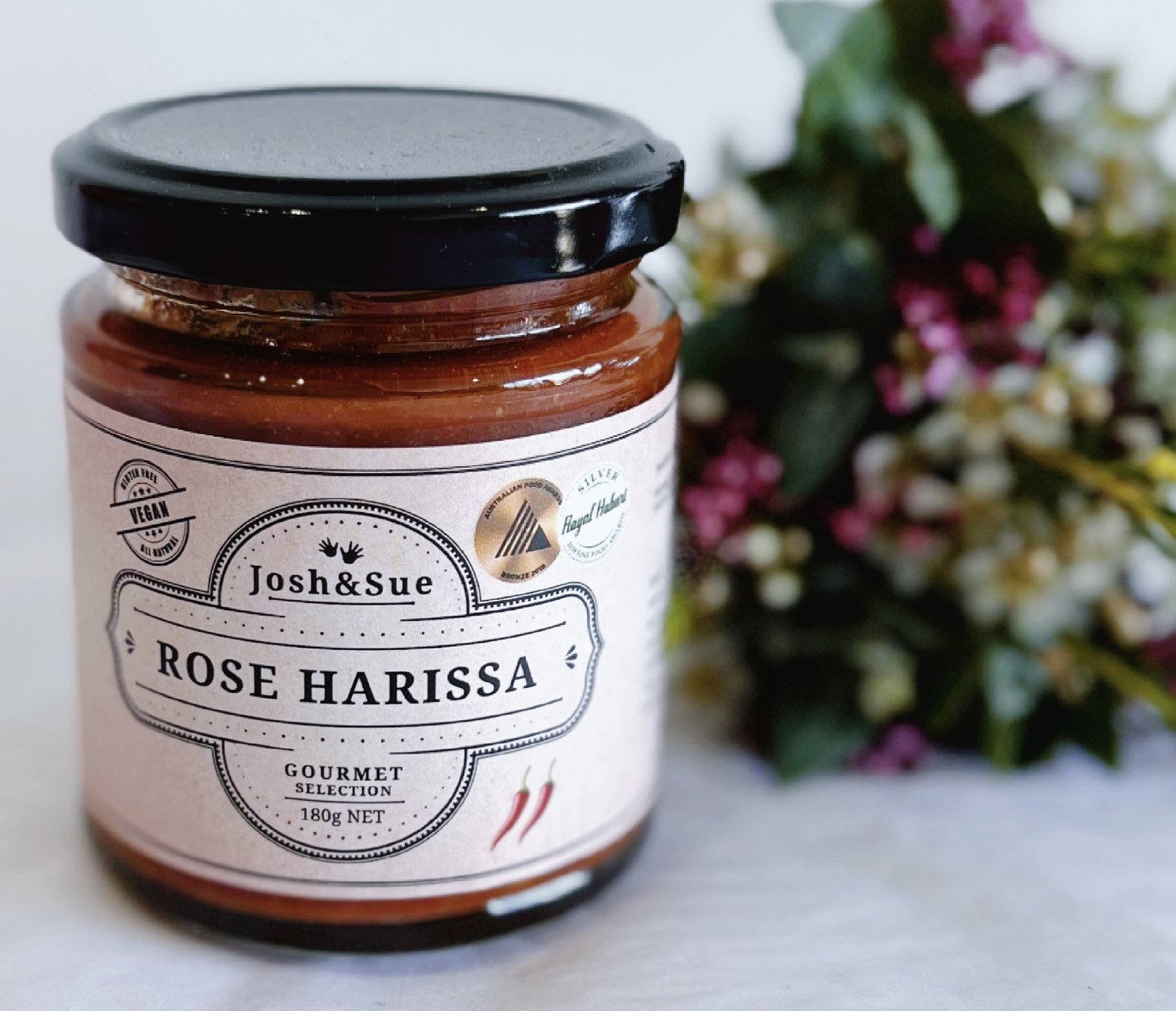 Rose Harissa Paste – Josh and Sue Gourmet Selection