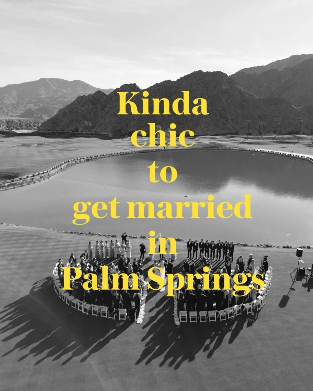 That&rsquo;s just what we&rsquo;ve heard! ;) 

We love to plan &amp; design weddings, so let us take that on for you&hellip; it&rsquo;s very chic.