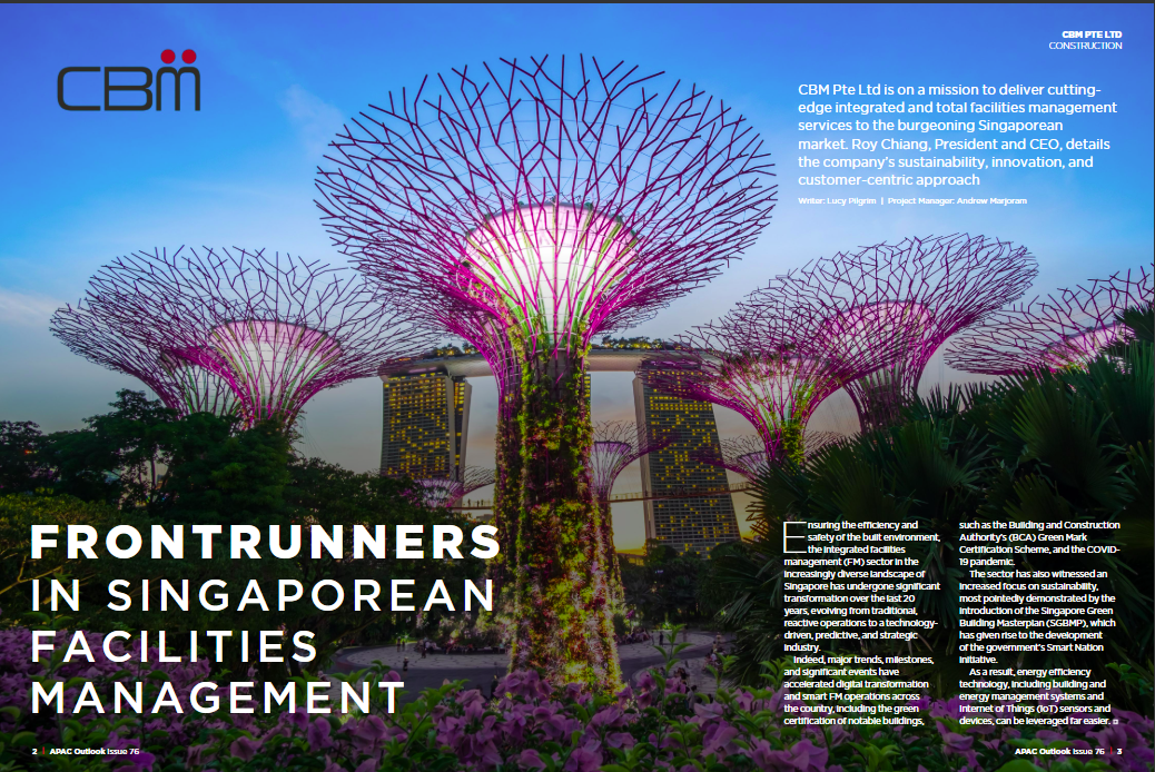 CBM Featured in APAC Outlook Magazine