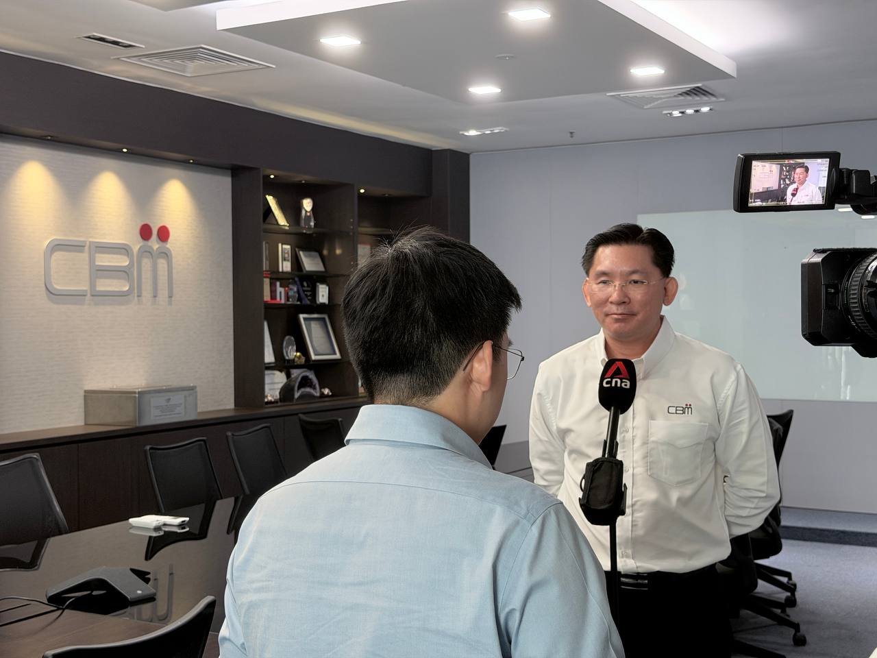 CBM CTO, Derek Yoh, Features on Channel News Asia