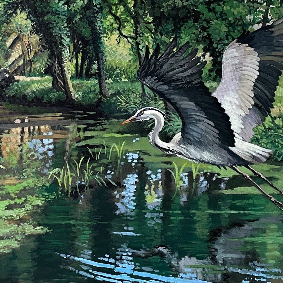 Exhibition : Bill Sanderson - ‘The River Next Door’.