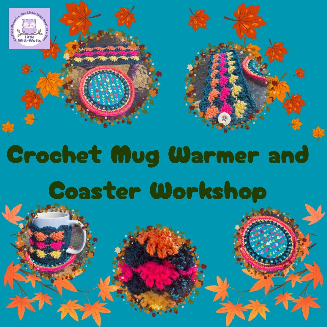 WORKSHOP: Crochet Mug Warmer and Coaster