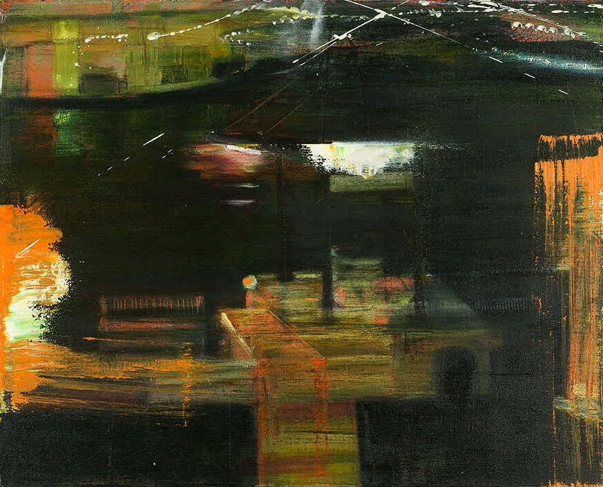 No. 3 Toxic, Dark Waters, Hong Kong Harbour / 41 x 30cm