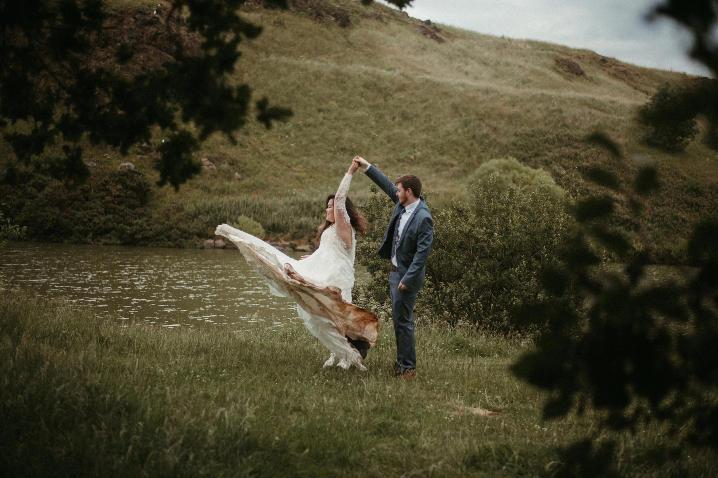 Grace &amp; Dariusz | Edinburgh Elopement