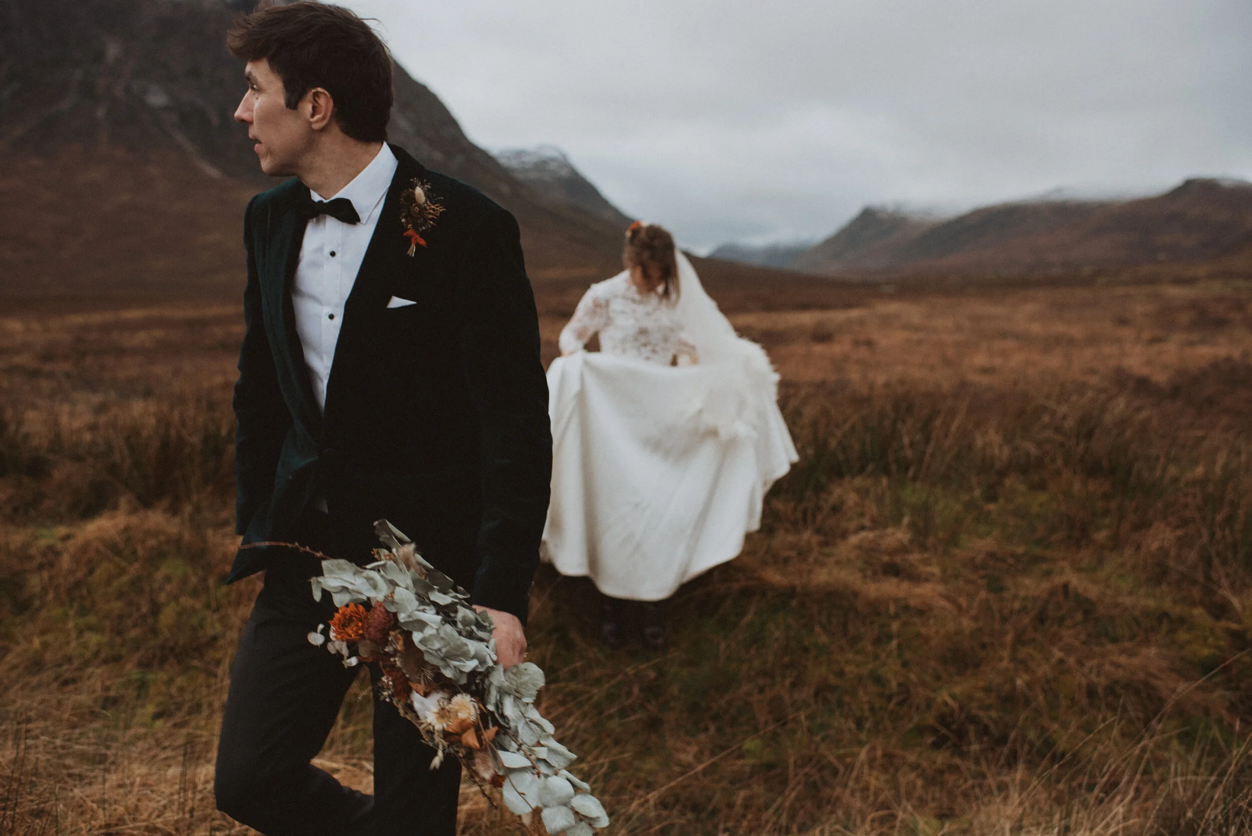 Fraser &amp; Jo | Glencoe Winter Elopement