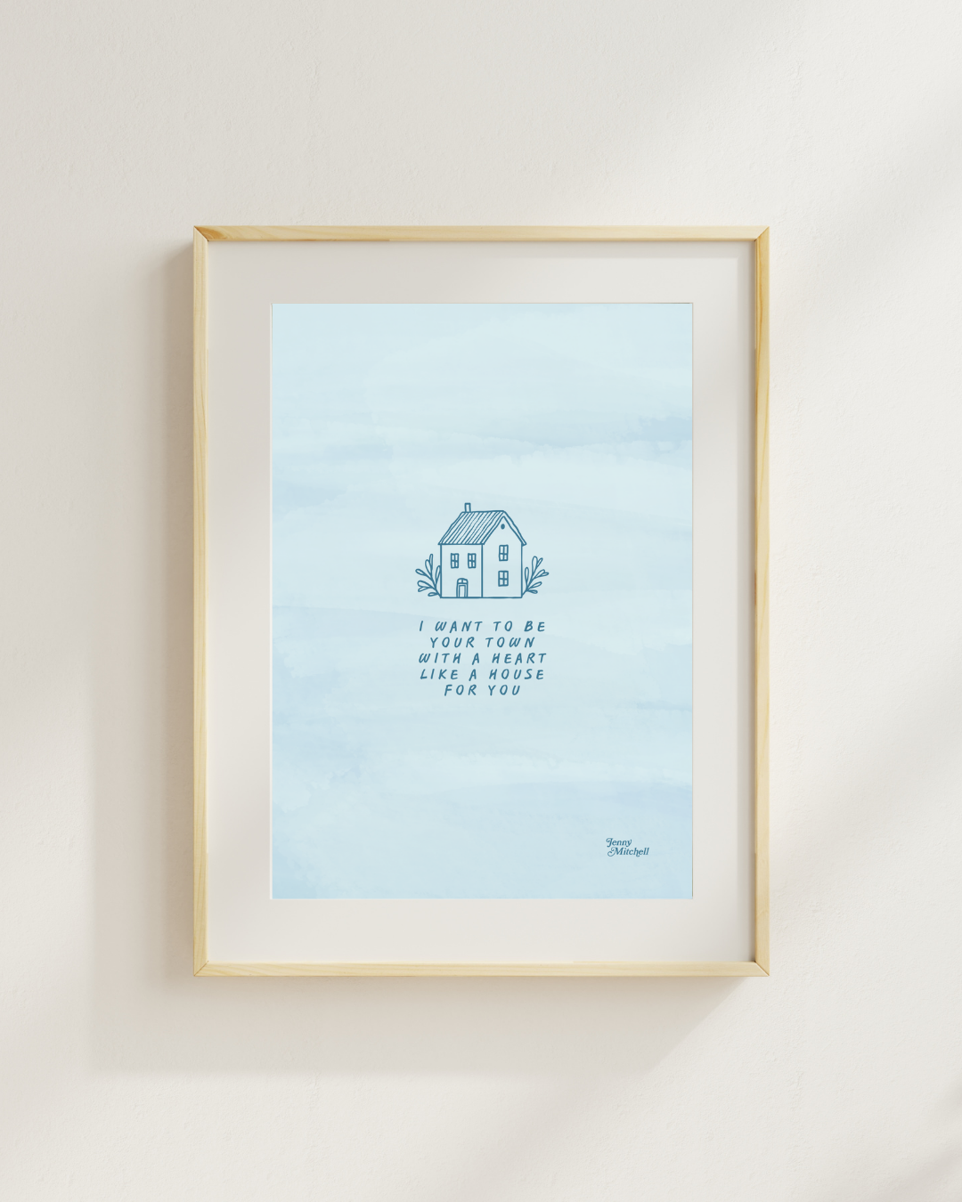 Lyric Art Print