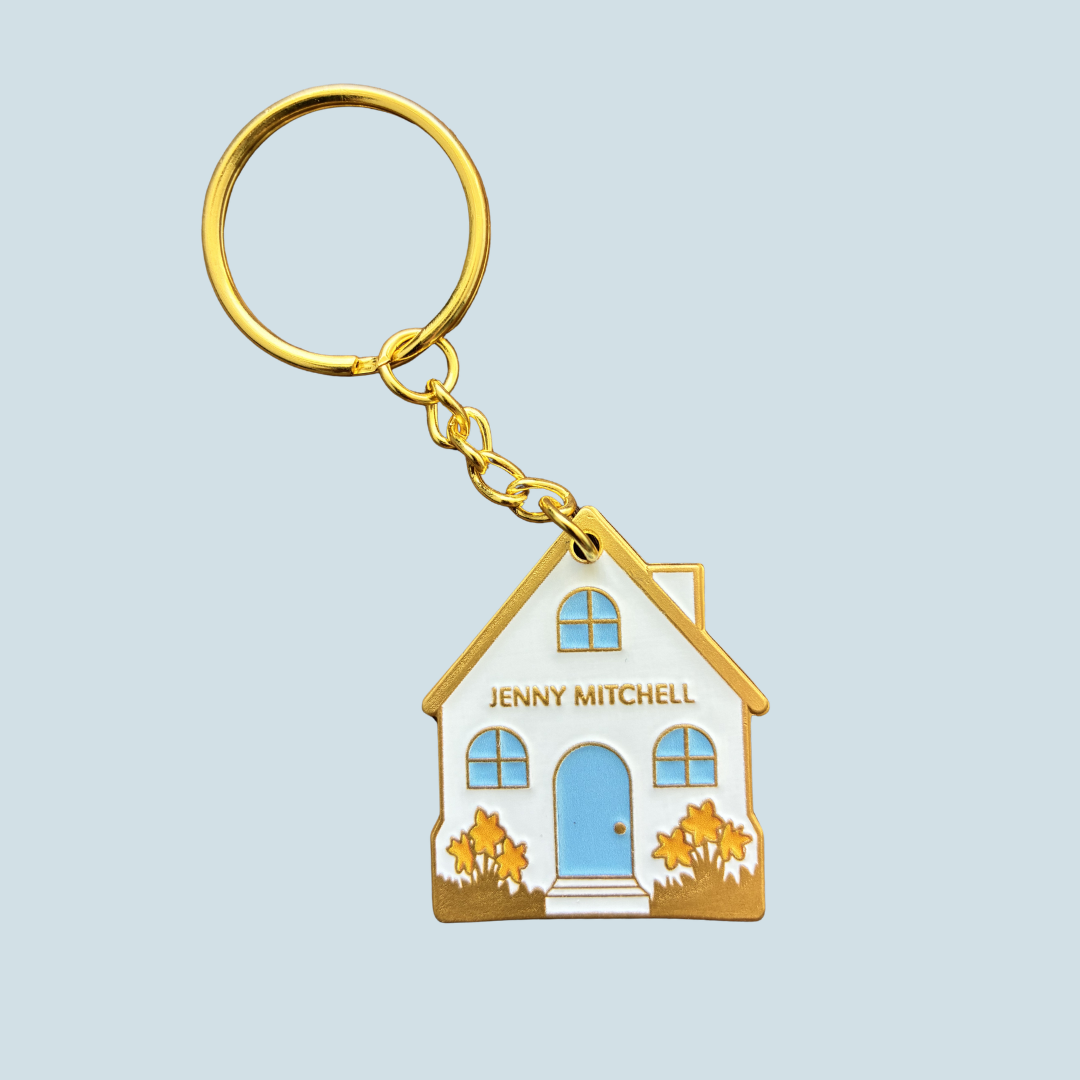 Forest House Keyring