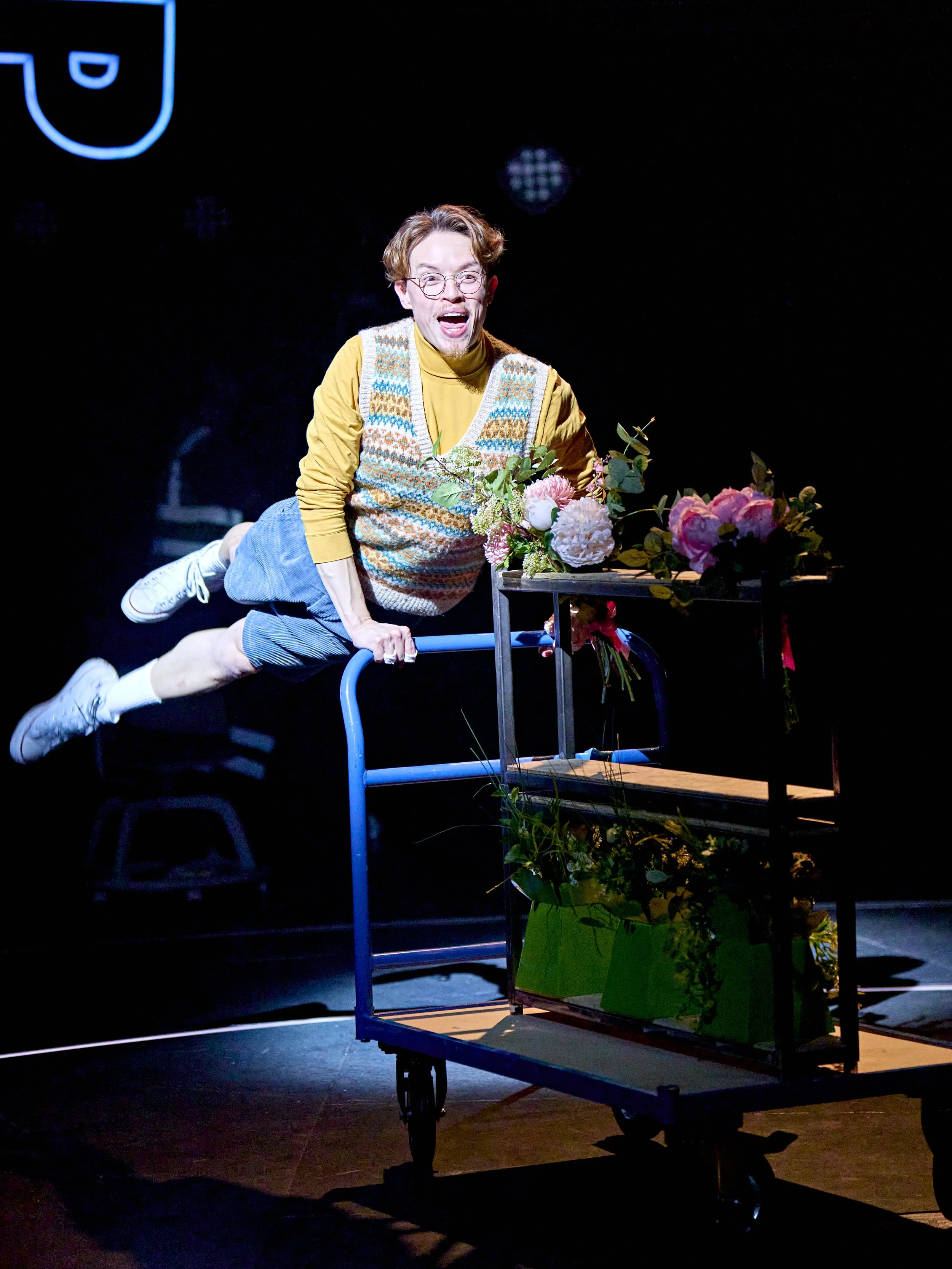 10. Colin Ryan (Seymour) in Little Shop of Horrors. Photo Manuel Harlan..jpg