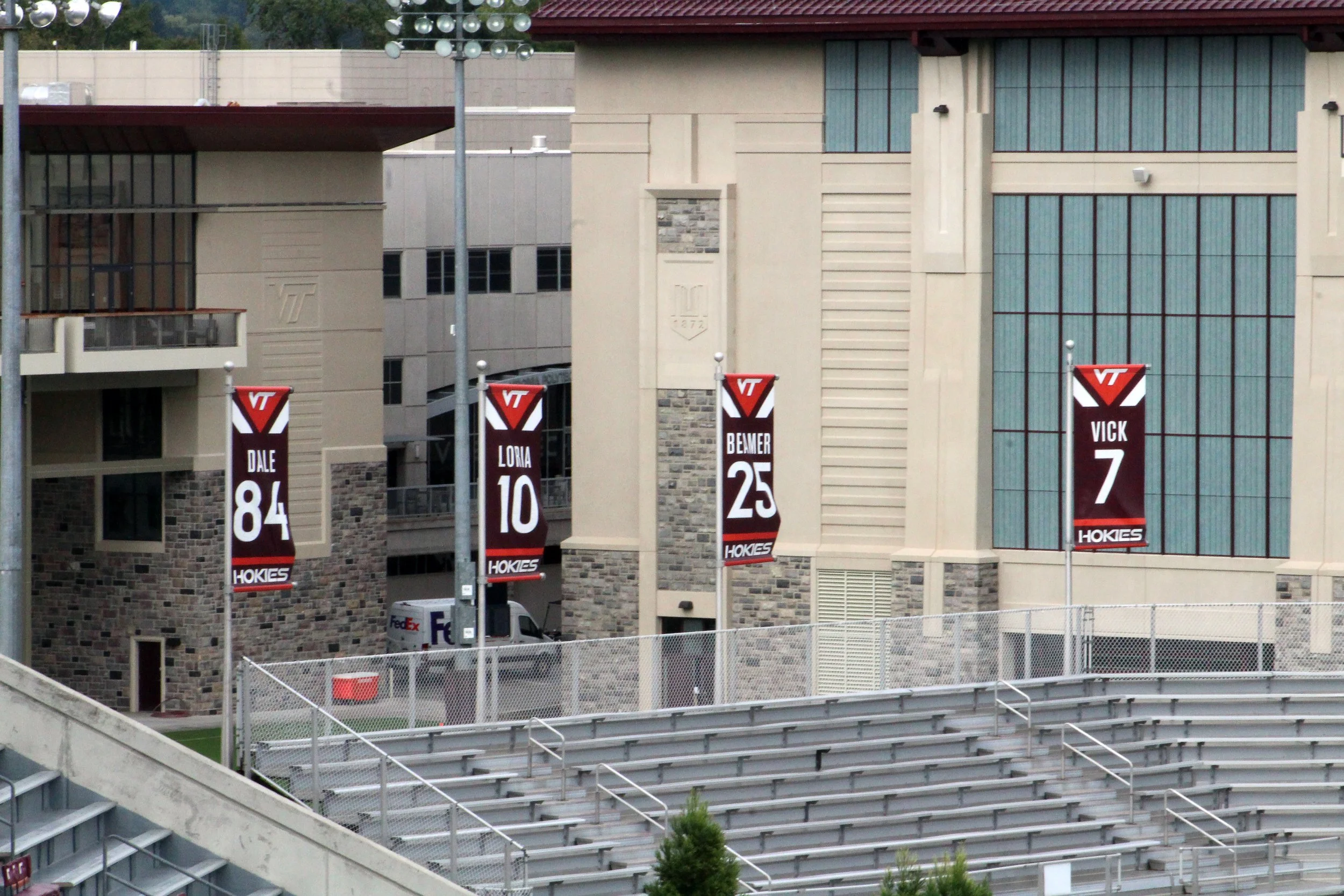 Lane Stadium Virginia Tech Hokies Football college football fighting gobblers vpi tech michael vick frank beamer bud foster club university field of worsham lane stadium blacksburg uva vt cavs wahoos hoos rivalry acc atlantic coast conference fsu