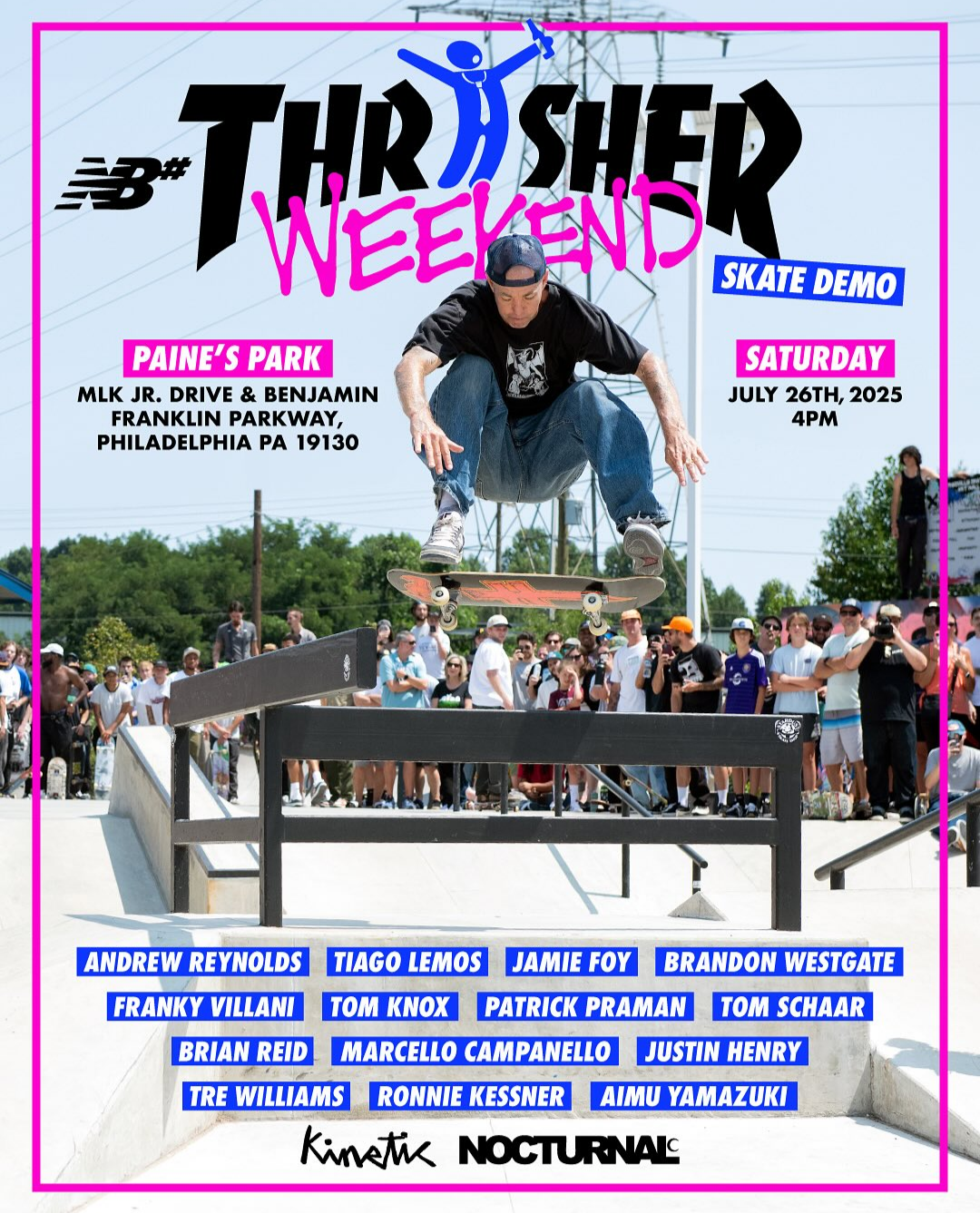 Thrasher Weekend - Philadelphia 2025 - New Balance x Nocturnal - 7/26/25
