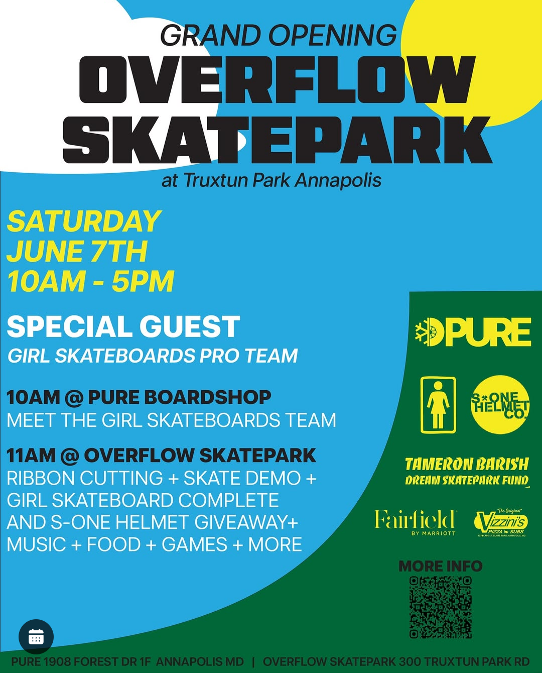 Girl Skateboards x Pure Boardshop Demo! - Annapolis, Maryland 6/7/25