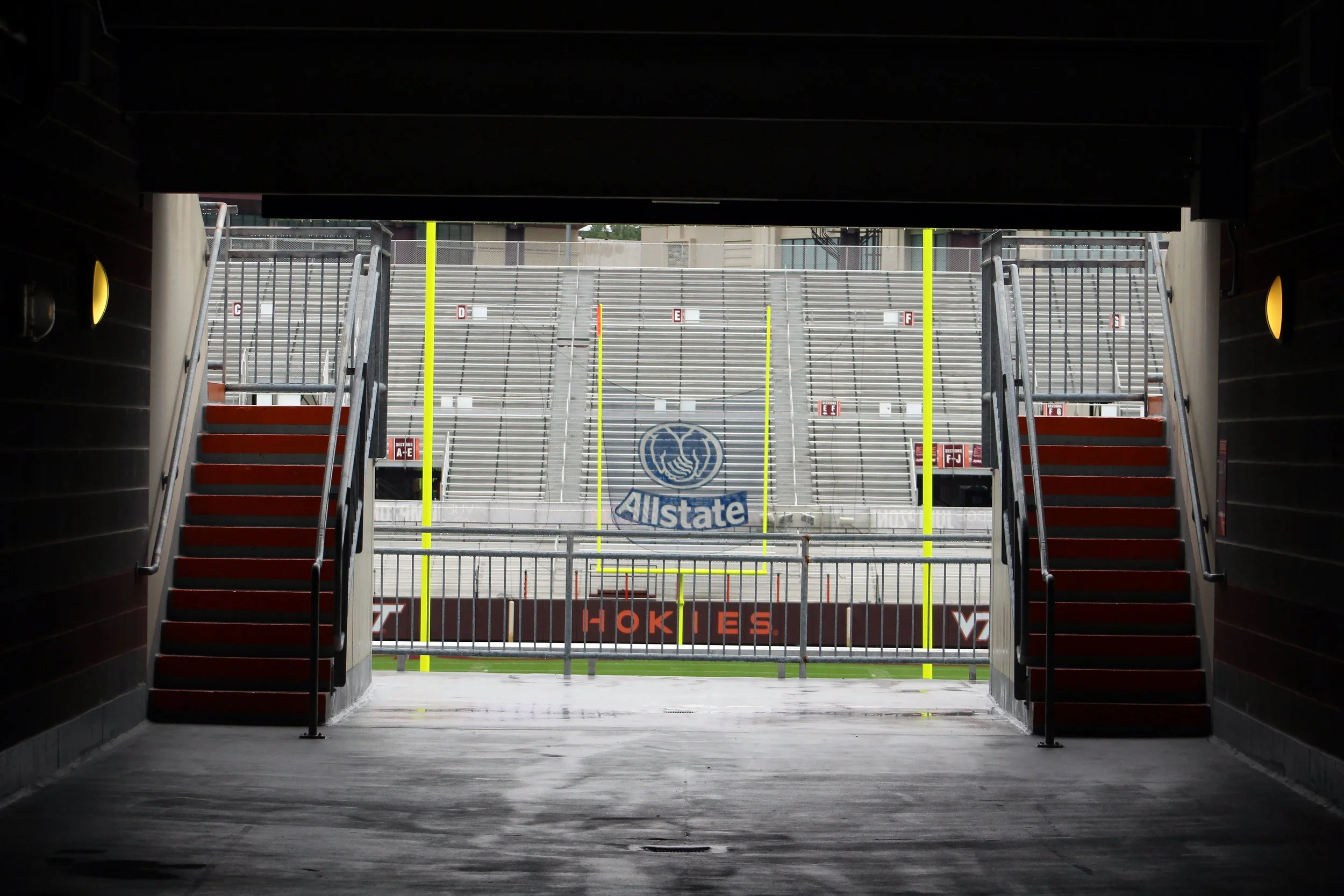 Lane Stadium Virginia Tech Hokies Football college football fighting gobblers vpi tech michael vick frank beamer bud foster club university field of worsham lane stadium blacksburg uva vt cavs wahoos hoos rivalry acc atlantic coast conference fsu