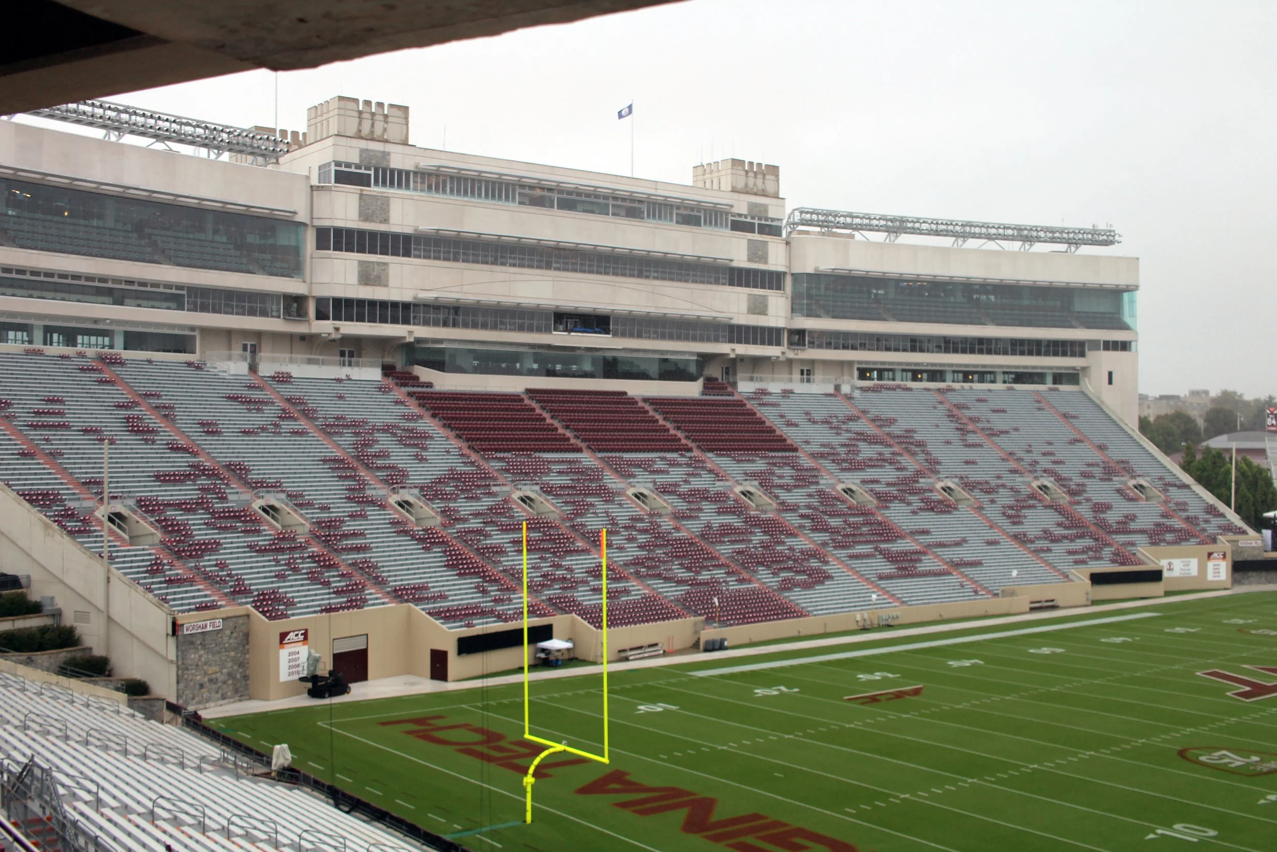 Lane Stadium Virginia Tech Hokies Football college football fighting gobblers vpi tech michael vick frank beamer bud foster club university field of worsham lane stadium blacksburg uva vt cavs wahoos hoos rivalry acc atlantic coast conference fsu