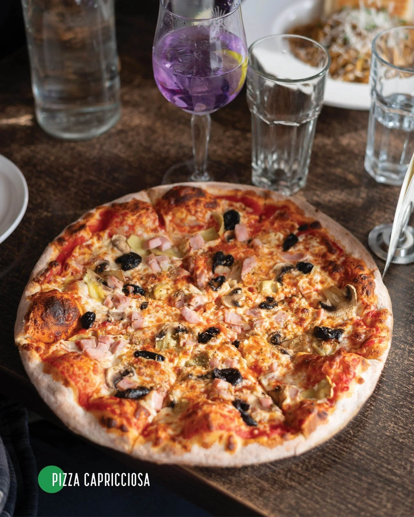 Did you know that the Italian word &ldquo;capricciosa&rdquo; literally translates to &ldquo;capricious,&rdquo; meaning to suddenly and unaccountably change in mood or behaviour? 🤔

More metaphorically, it refers to the varied toppings and the whimsi