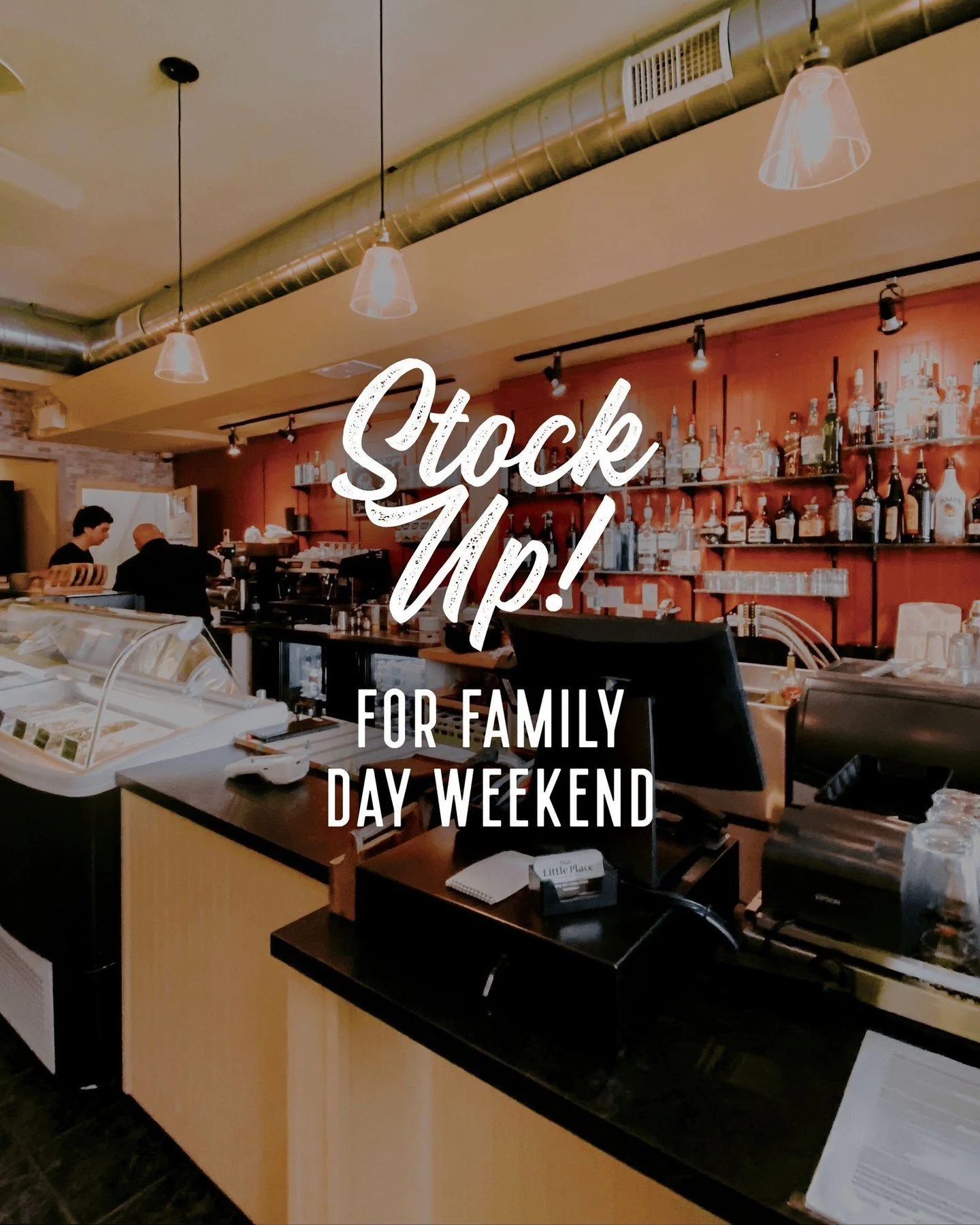 Viva La Famiglia! 💚🤍❤️

Stop in at Little Place this week and stock up on everything you need for your Family Day weekend meals. The restaurant will be CLOSED on Sunday and Monday and will resume regular business hours on Tuesday! 

Weekend Hours: 
