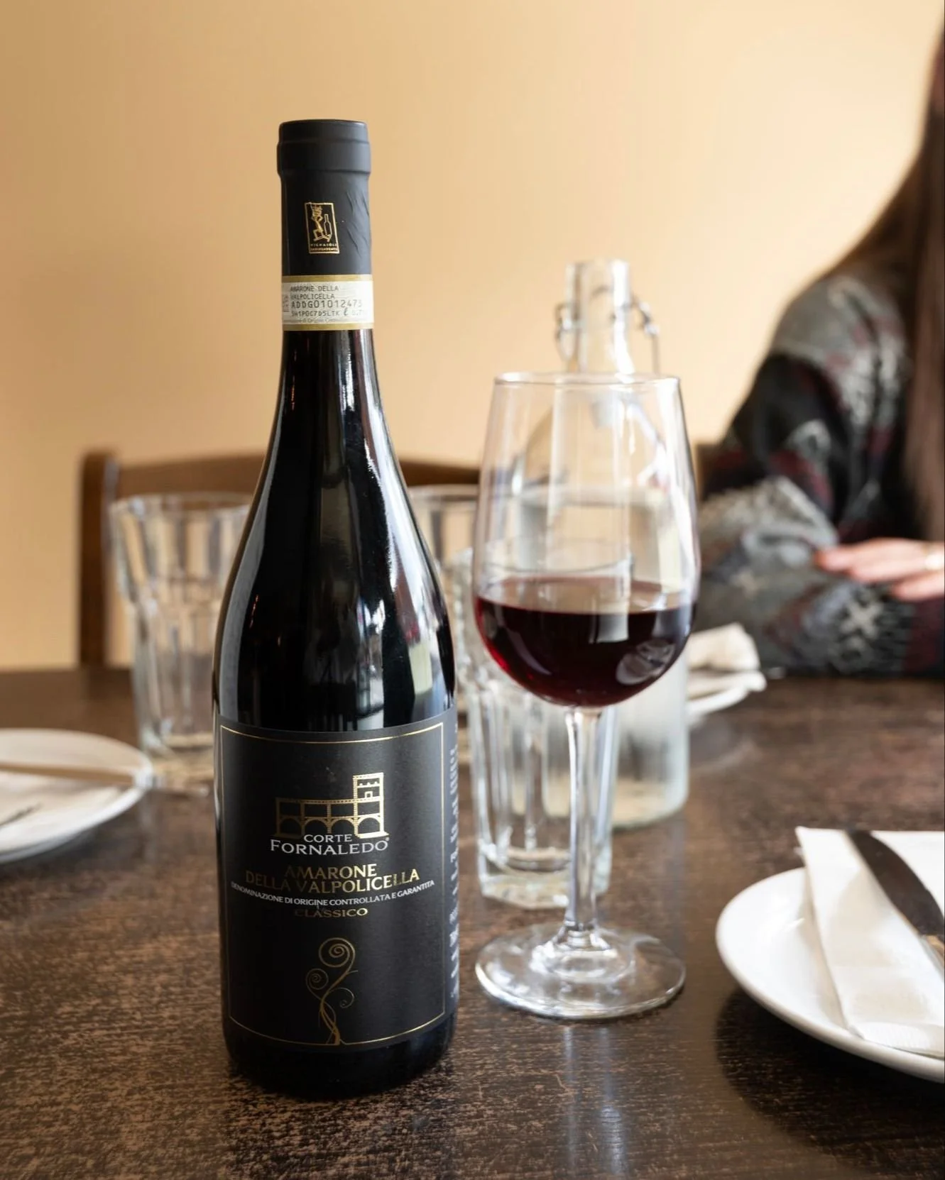 Amarone is a rich red wine that originates from the Veneto region of north-eastern Italy, close to our Friulian home in Manzano. It&rsquo;s known for its very ripe, raisiny, full-bodied flavour with very little acid. 🍷

Try a bottle of Corte Fornale