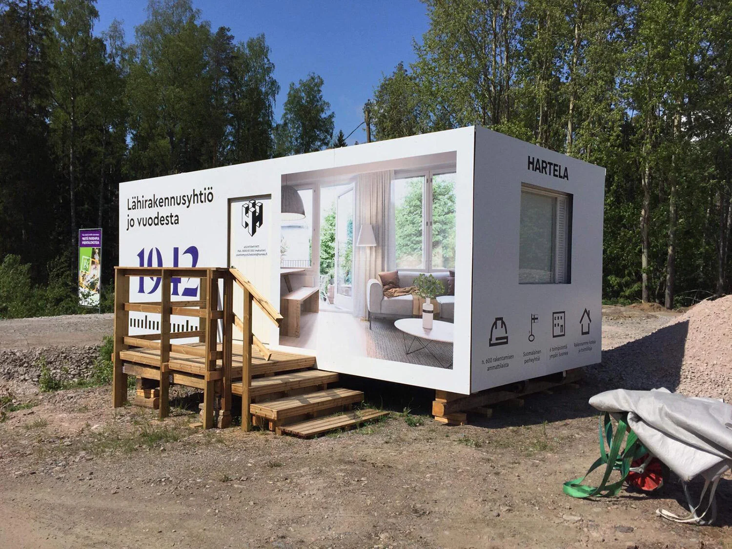 Hartela pop-up rakenne