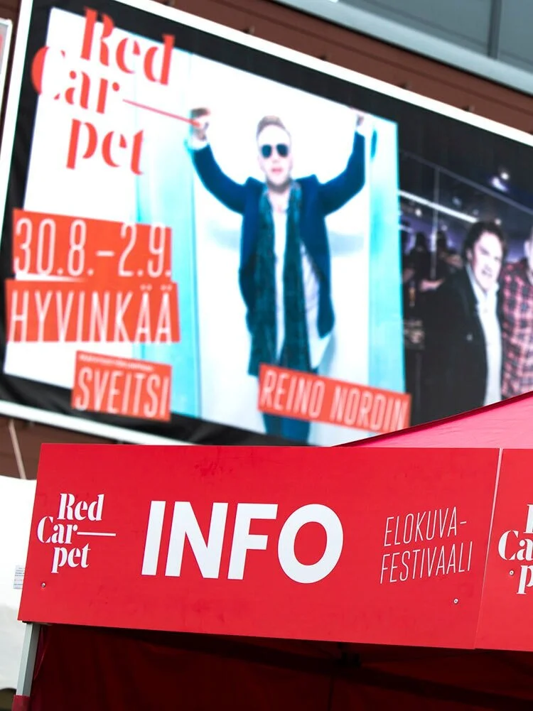 RedCarpet_elokuvafestivaalien tapahtumamateriaalit