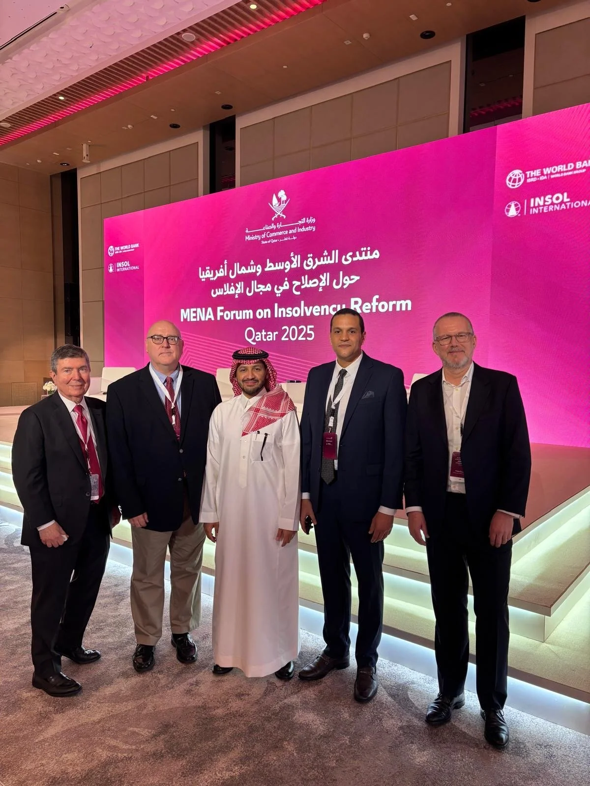 Participation in the MENA Forum on Insolvency Reform held in Doha, Qatar (3rd & 4th novembre 2025).