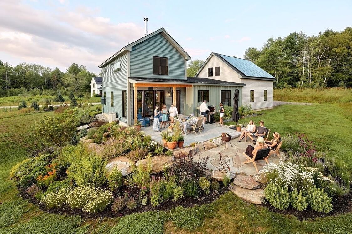 Repost from @mainehomedesign
&bull;
With a focus on highly efficient, small-footprint homes, Cumberland-based collaborative @the_nesting_ground is working to design communities from the ground up. &ldquo;Building efficient structures is one thing, bu
